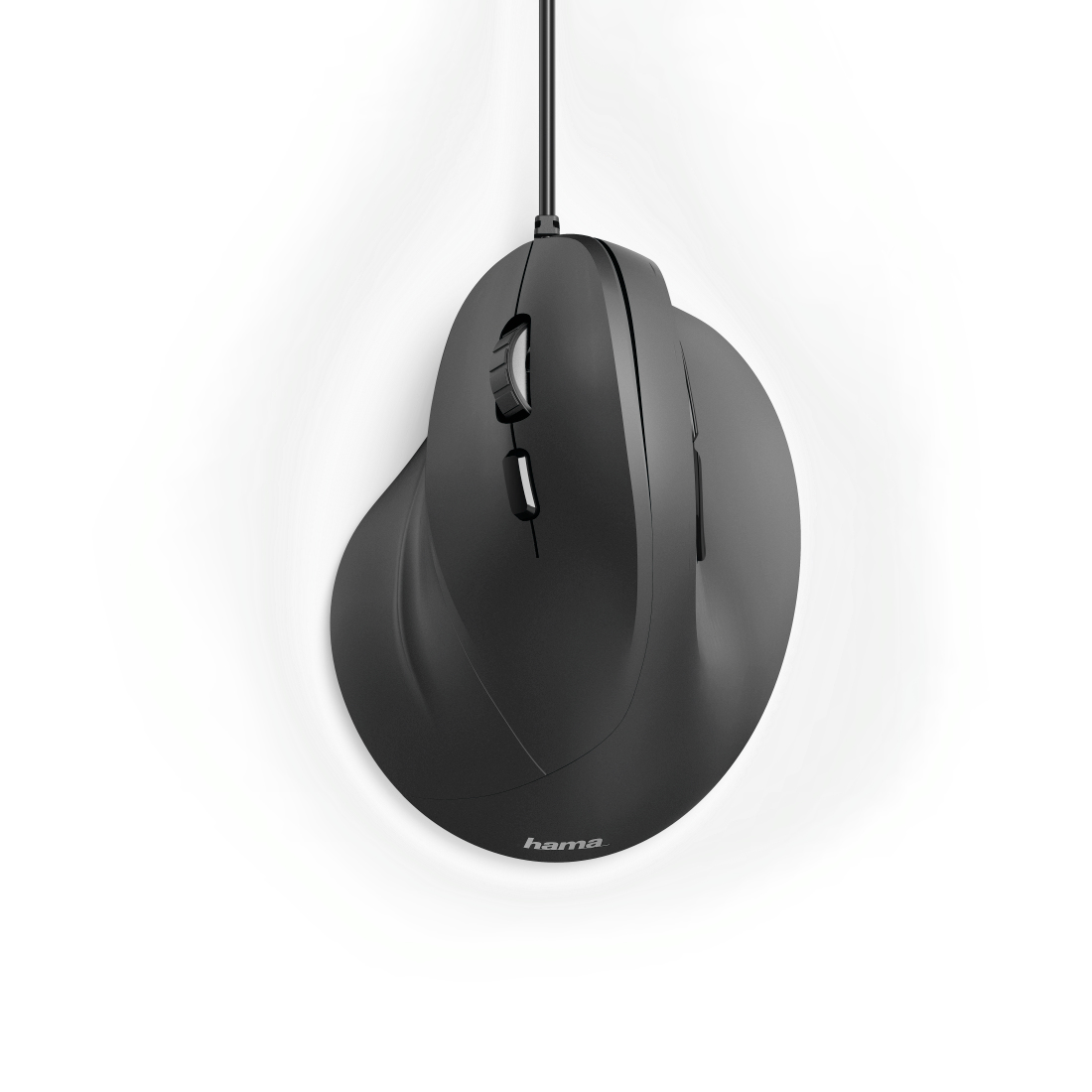 Hama "EMC-500L" - Maus - ergonomisch - Für Linkshänder