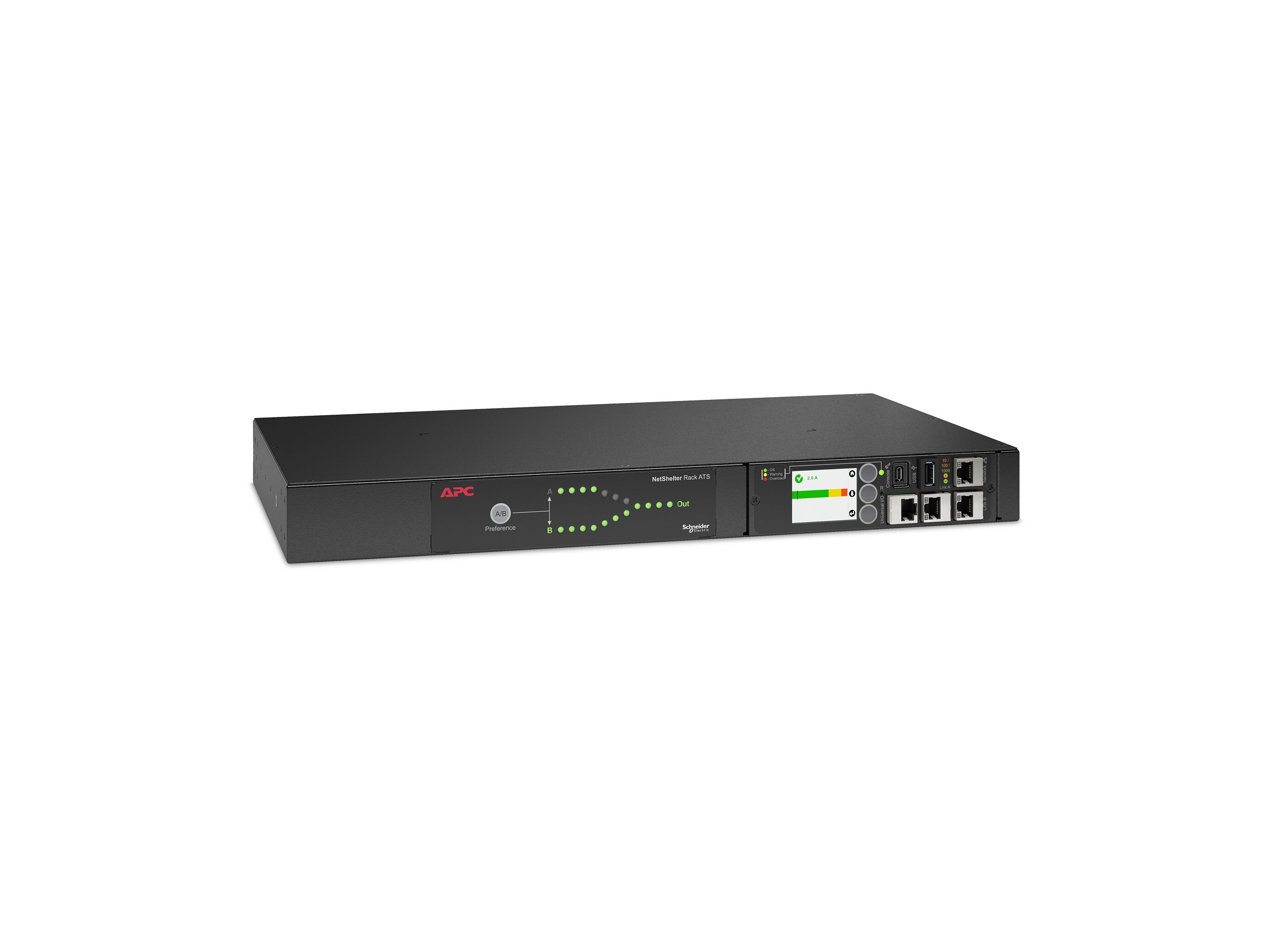 APC Netshelter Rack Automatic Transfer Switch - Redundant switch (Rack - einbaufähig)