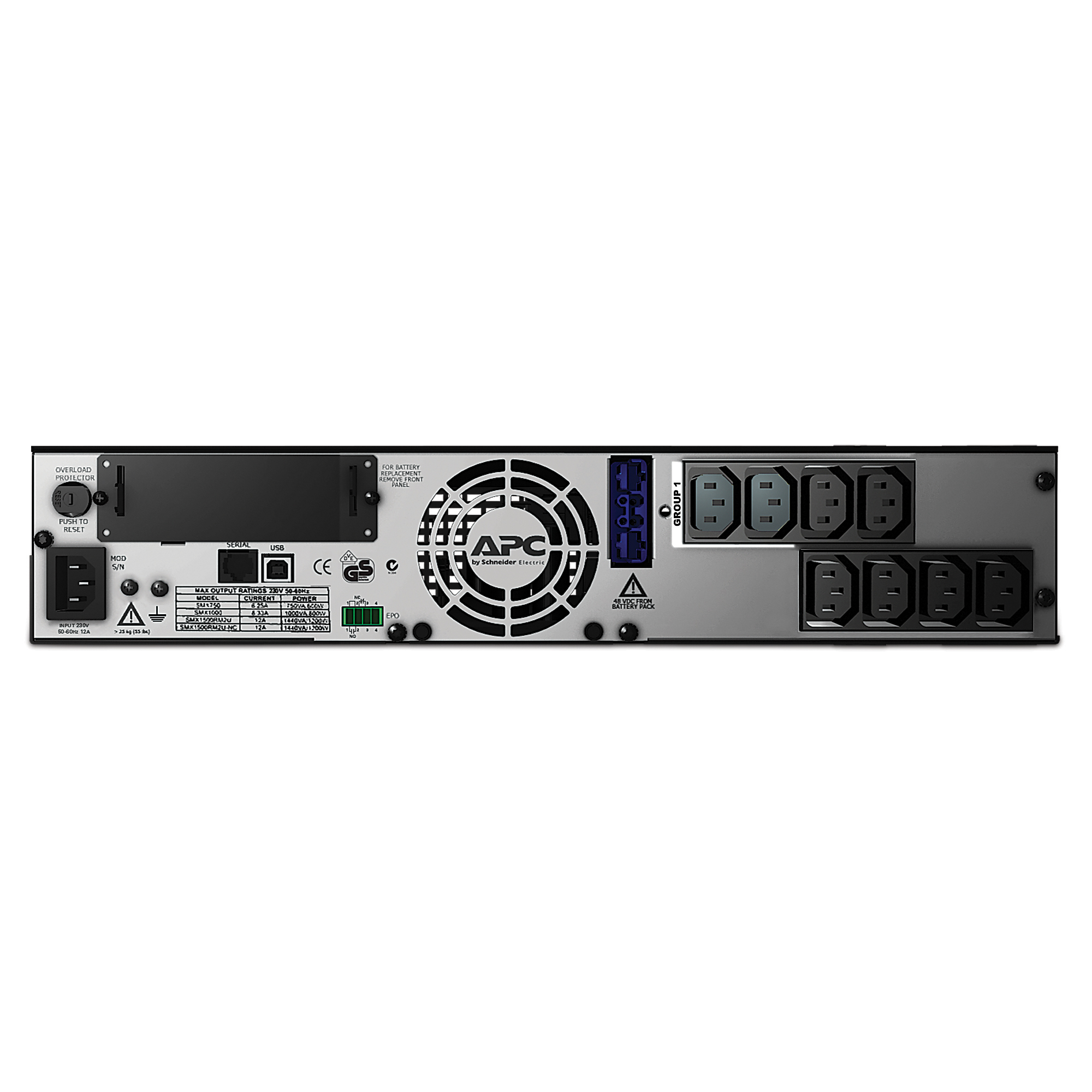 APC Smart-UPS X 750 Rack/Tower LCD - USV (Rack - einbaufähig)