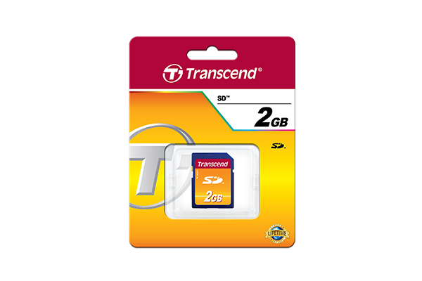 Transcend Flash-Speicherkarte - 2 GB - SD