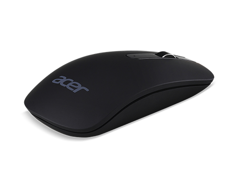Acer AMR820 - Maus - optisch - kabellos - 2.4 GHz - kabelloser Empfänger (USB)