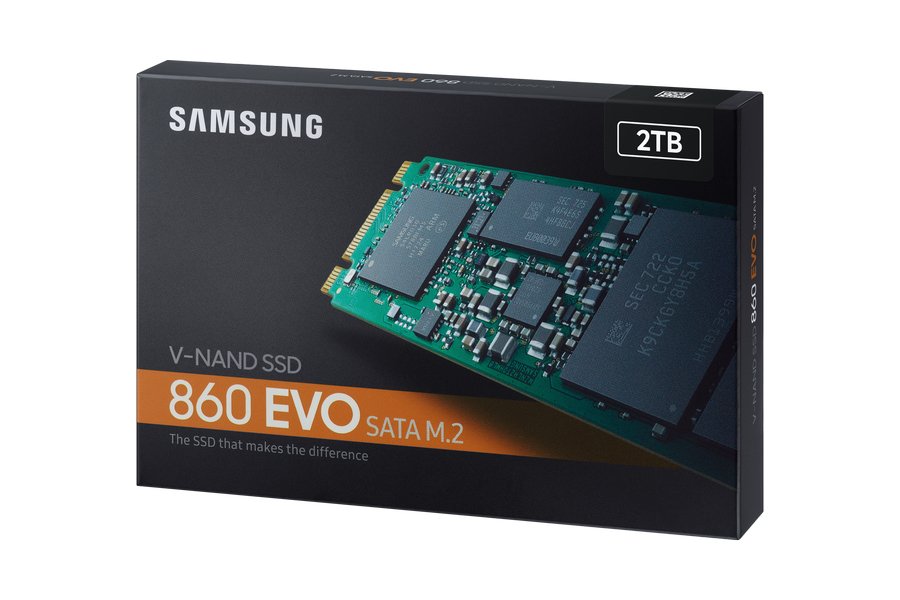 Samsung 860 EVO MZ-N6E2T0BW - SSD - verschlüsselt