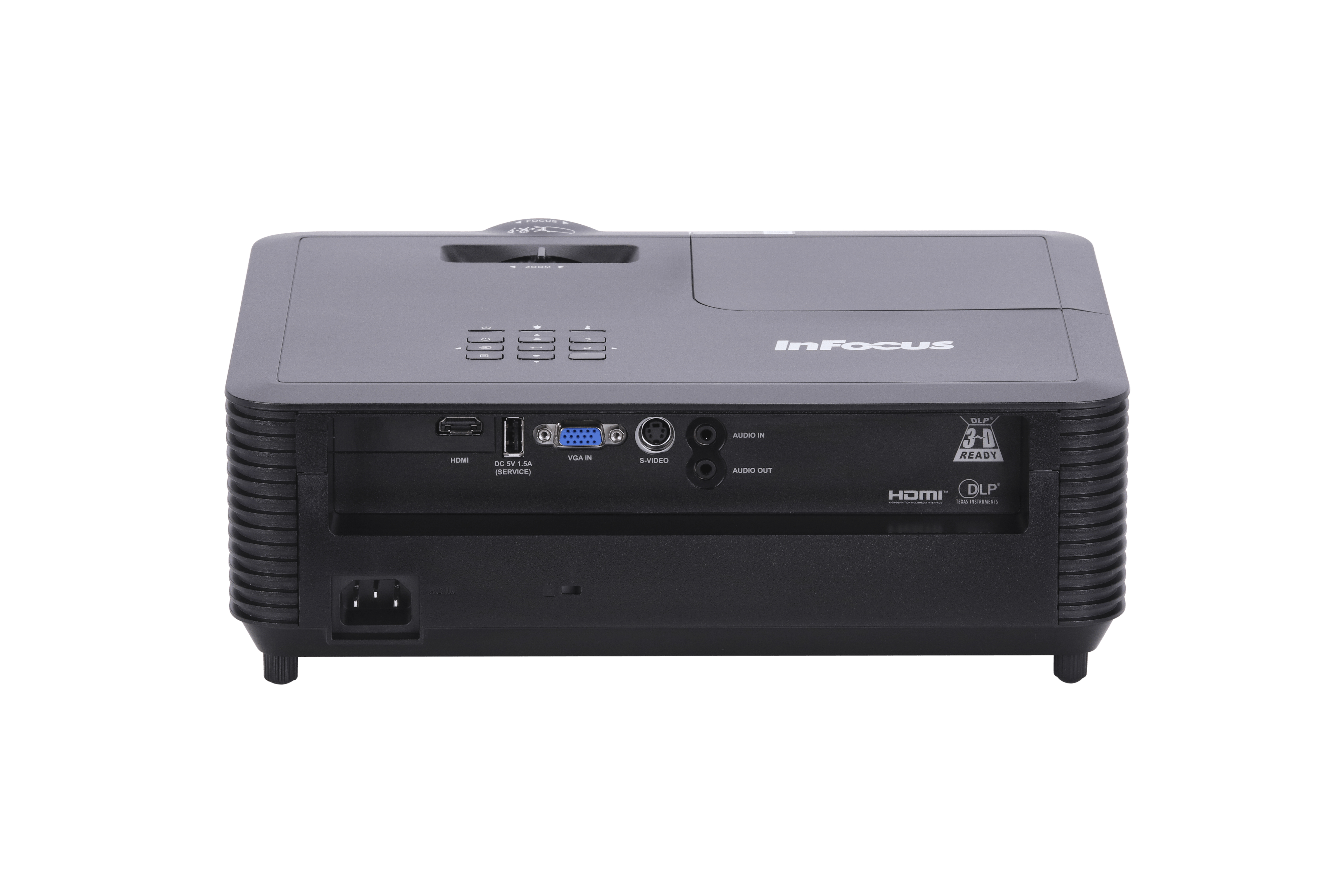 InFocus IN116AA, 3800 ANSI Lumen, DLP, WXGA (1280x800), 30000:1, 16:10, 711,2 - 7620 mm (28 - 300")