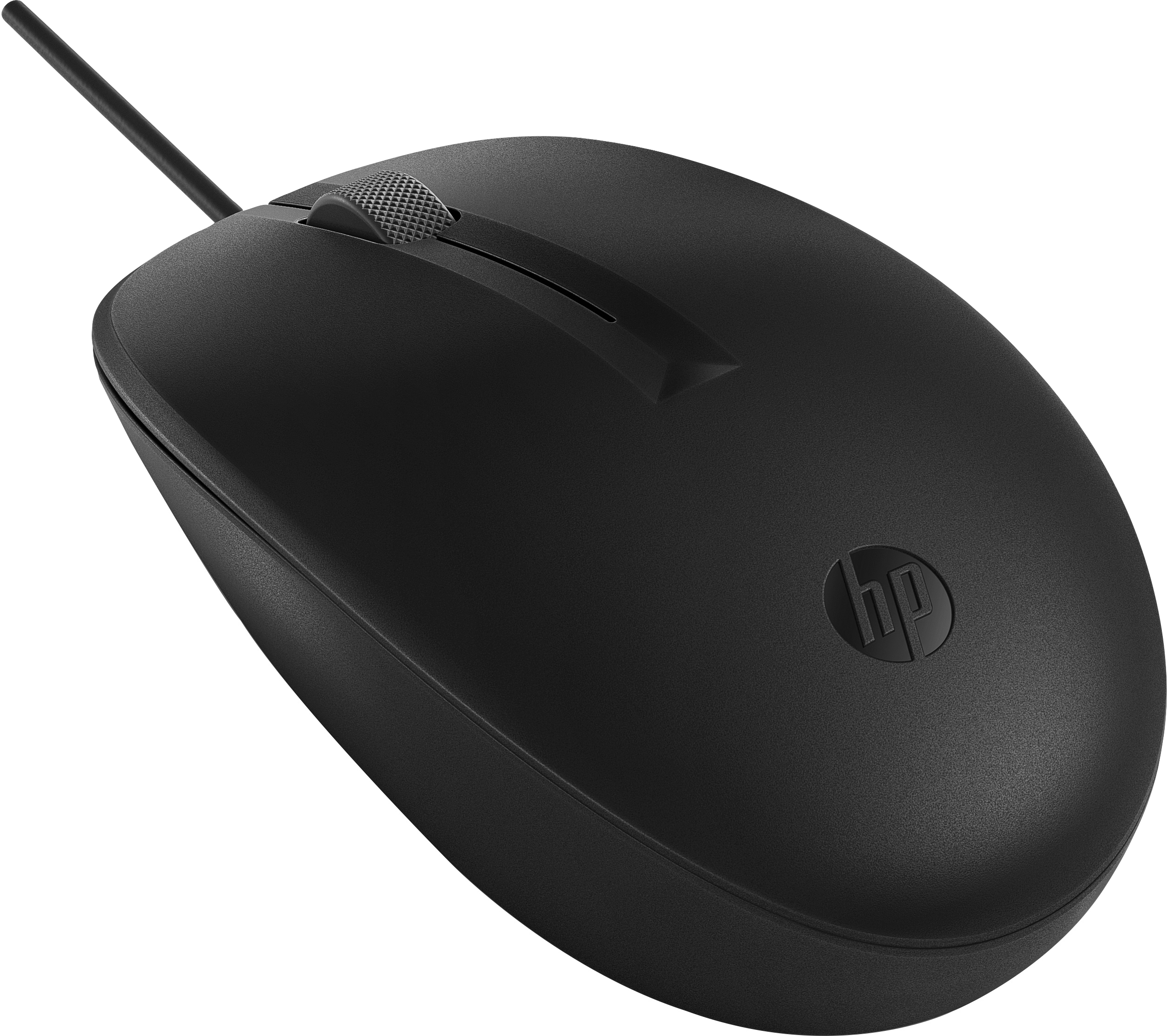 HP 128 - Maus - Laser - kabelgebunden - Schwarz