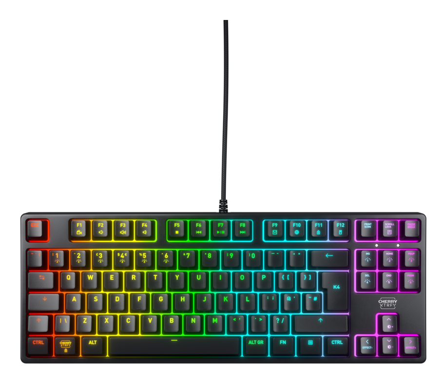 Cherry XTRFY K4V2 - Tastatur - mechanisch, Gaming, RGB