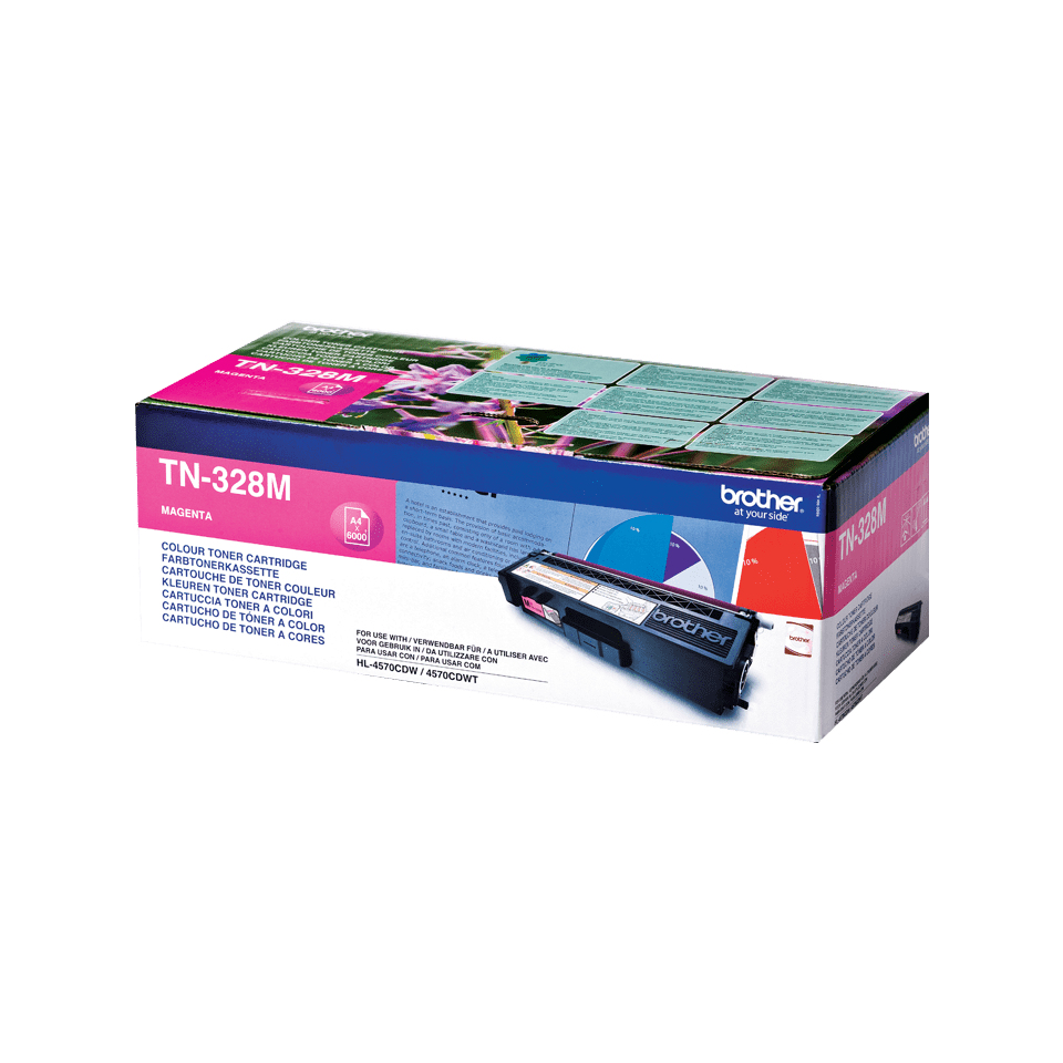 Brother TN-328M, 6000 Seiten, Magenta, 1 Stück(e)