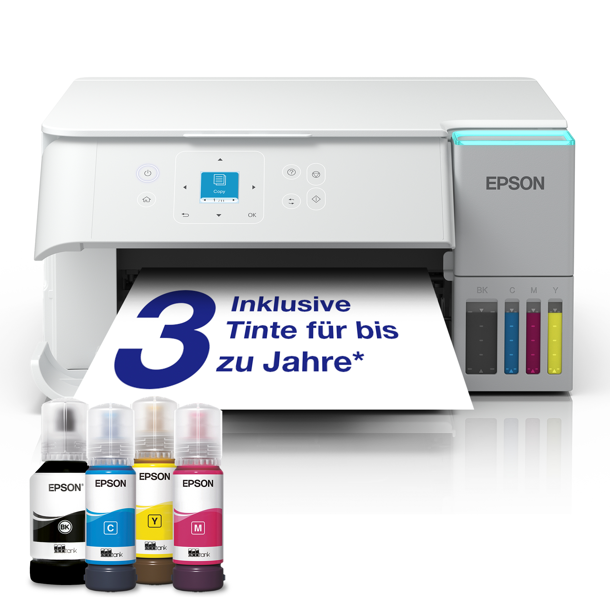 Epson EcoTank ET-2956 - Multifunktionsdrucker - Farbe - Tintenstrahl - ITS - A4/Letter (Medien)