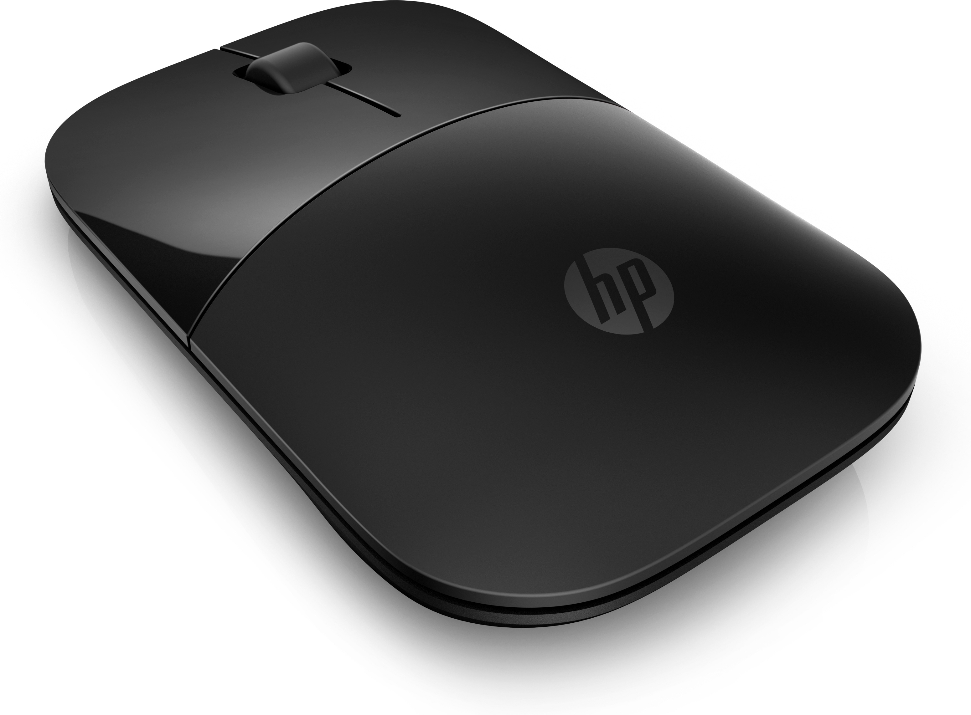 HP Z3700 Wireless-Maus, Schwarz, Beidhändig, Optisch, RF Wireless, 1200 DPI, Schwarz