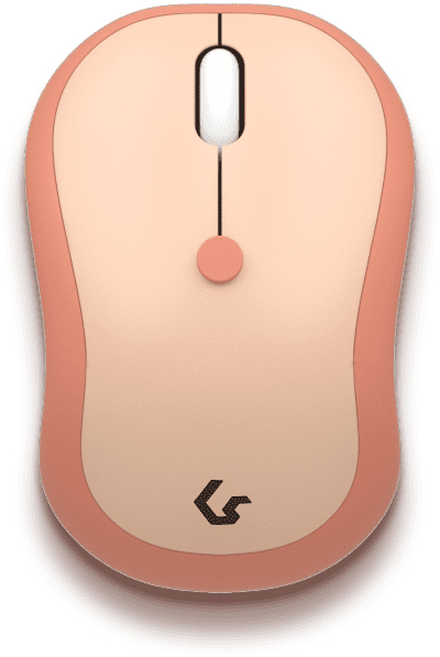 KeySonic KSKM-5200M-RF (DE), Maus-Tastatur-Set, Mini Tastatur, runde Tasten, Kunststoff, Mehrfarbig