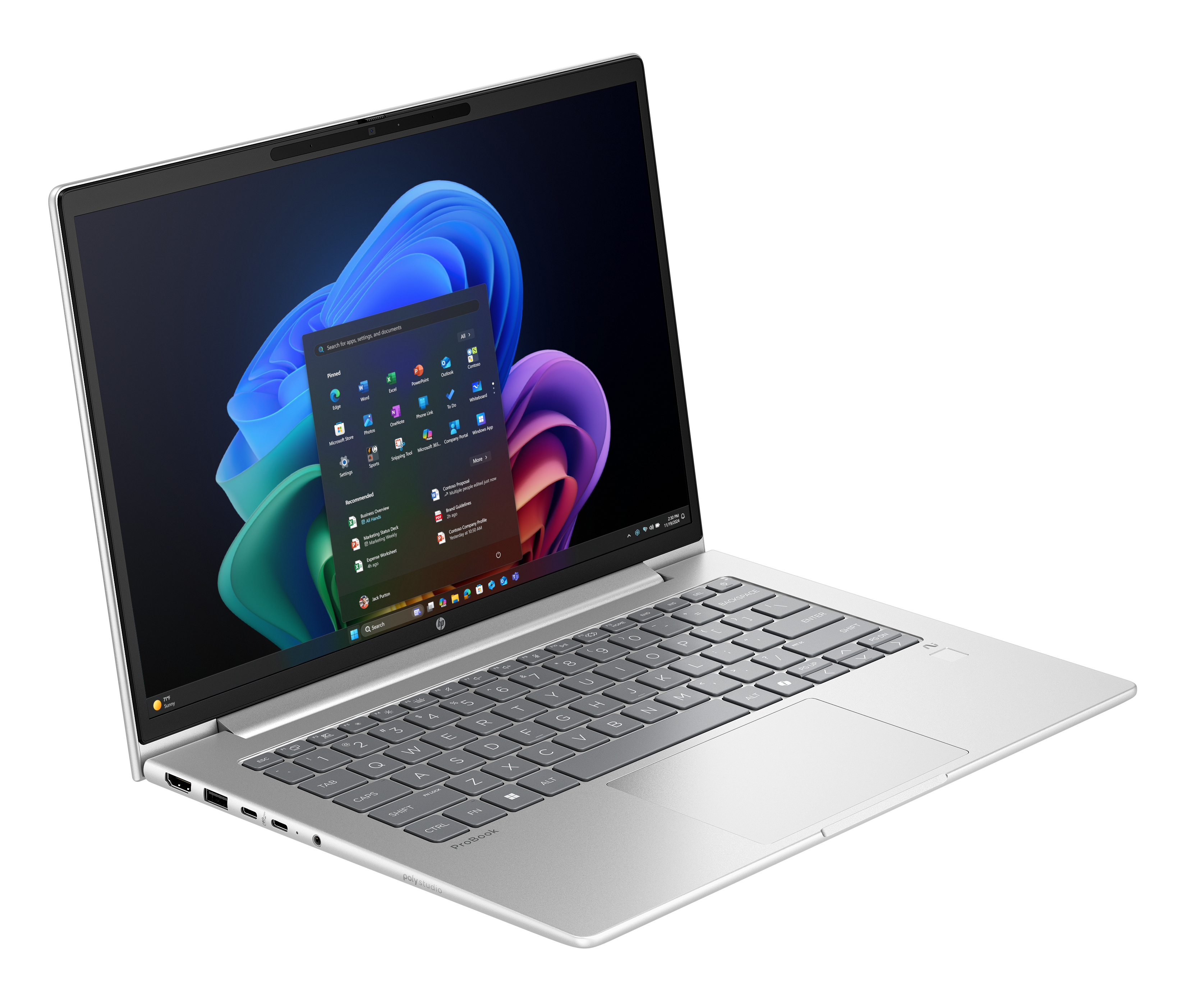 HP ProBook 4 G1q 14, 14" WUXGA, Snapdragon® X X1-26-100, 32GB RAM, 512GB SSD, Win11 Pro AD2P2ET#ABD