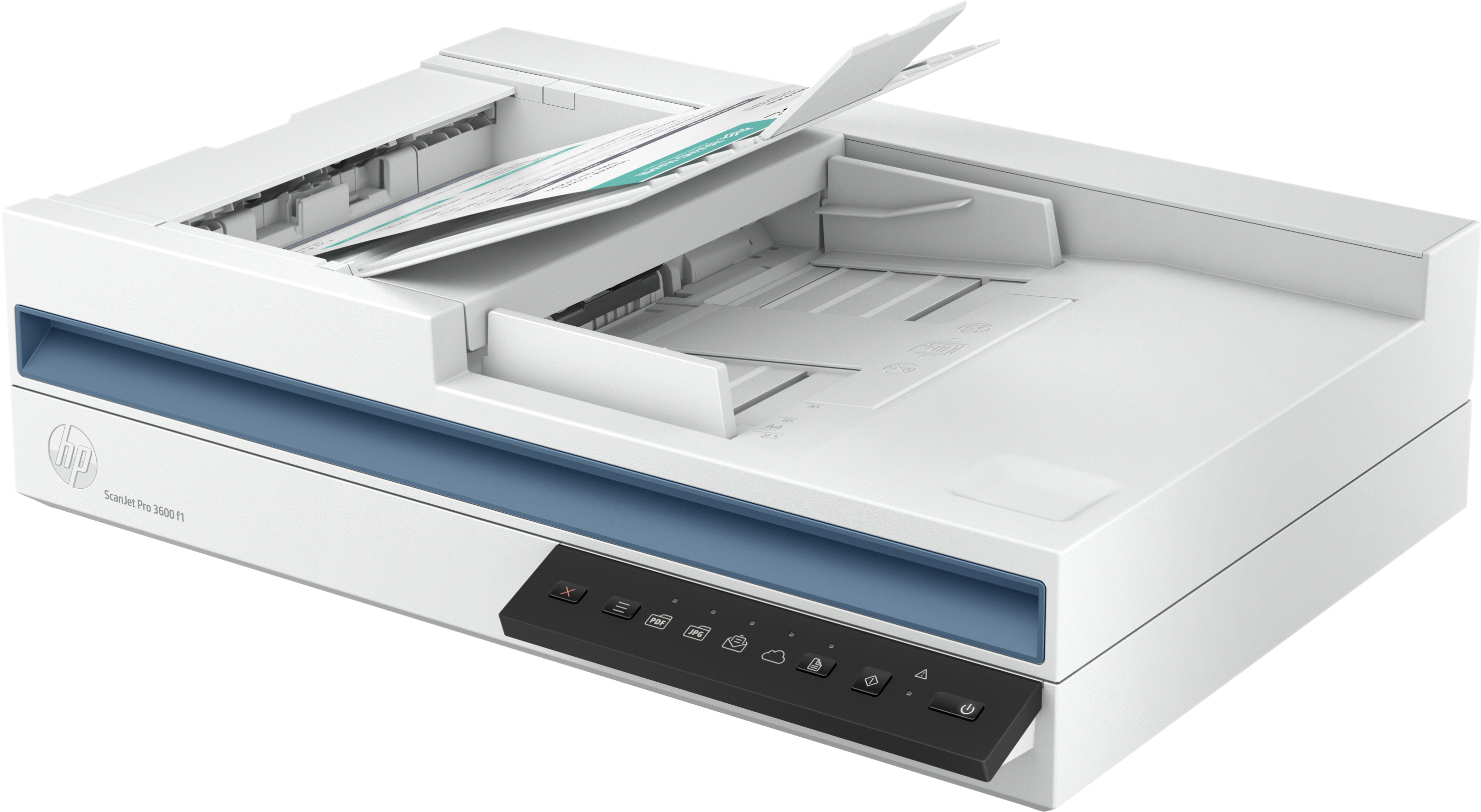 HP Scanjet Pro 3600 f1, 216 x 297 mm, 1200 x 1200 DPI, 30 Seiten pro Minute, 30 Seiten pro Minute, 3