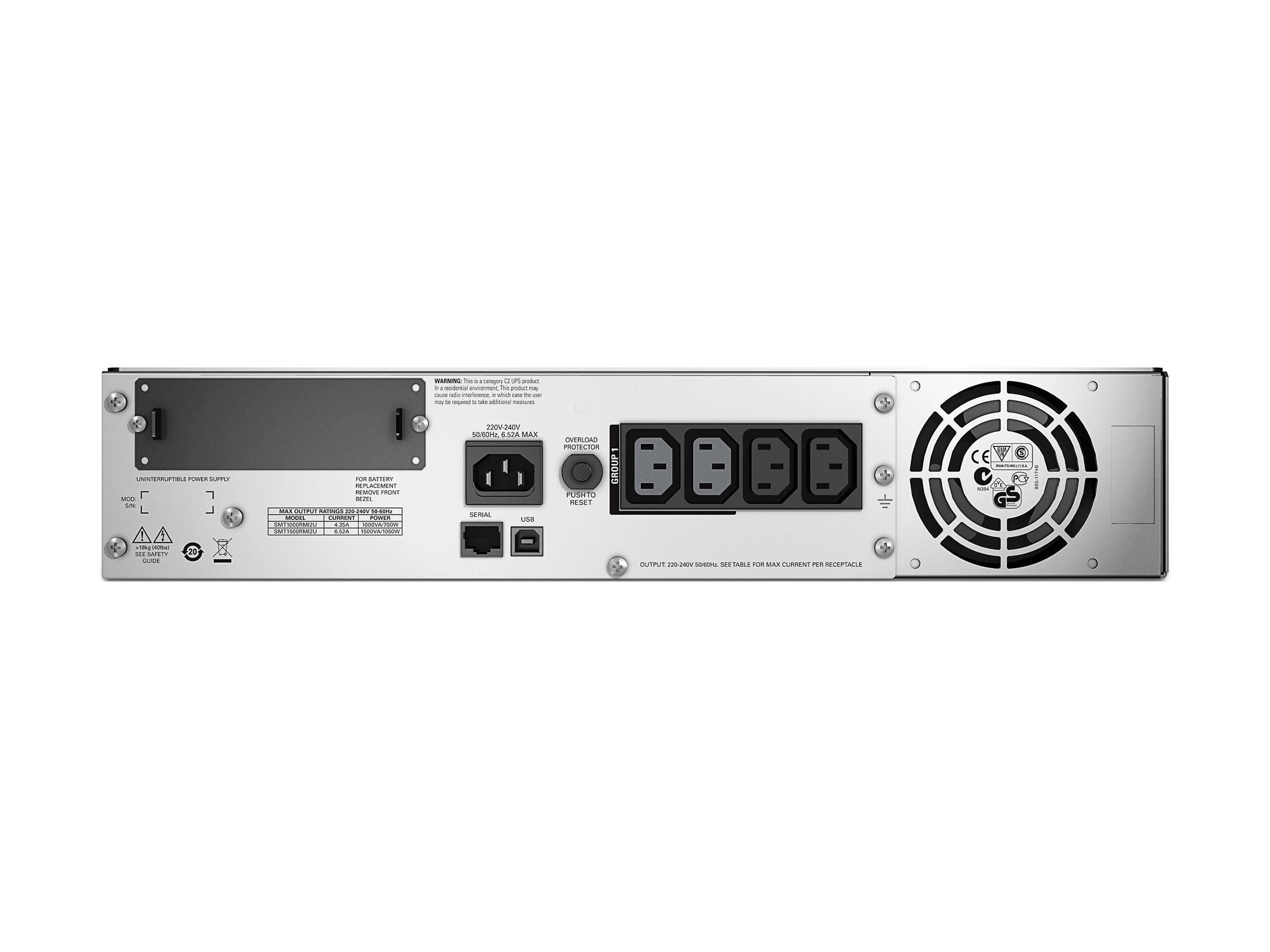 APC Smart-UPS 1000 LCD - USV (Rack - einbaufähig)