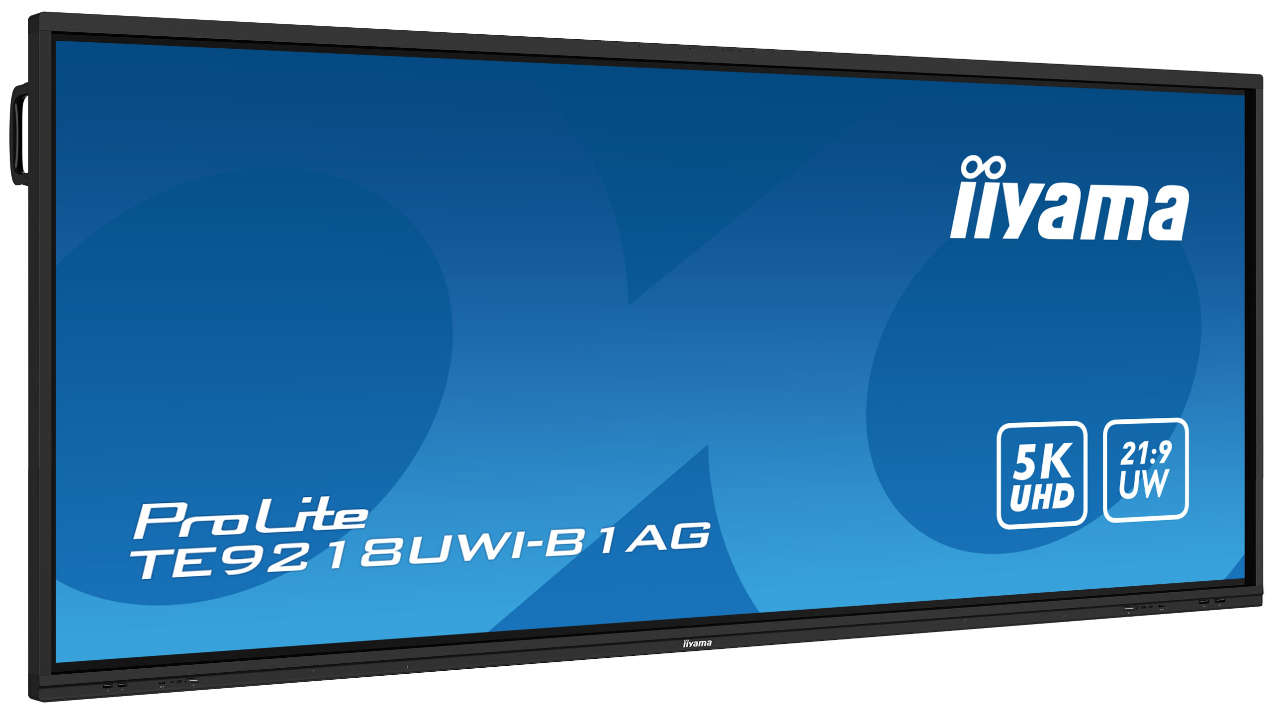 Iiyama TE9218UWI-B1AG, Interaktiver Flachbildschirm, 2,32 m (91.5"), LED, 5120 x 2160 Pixel, WLAN, 1