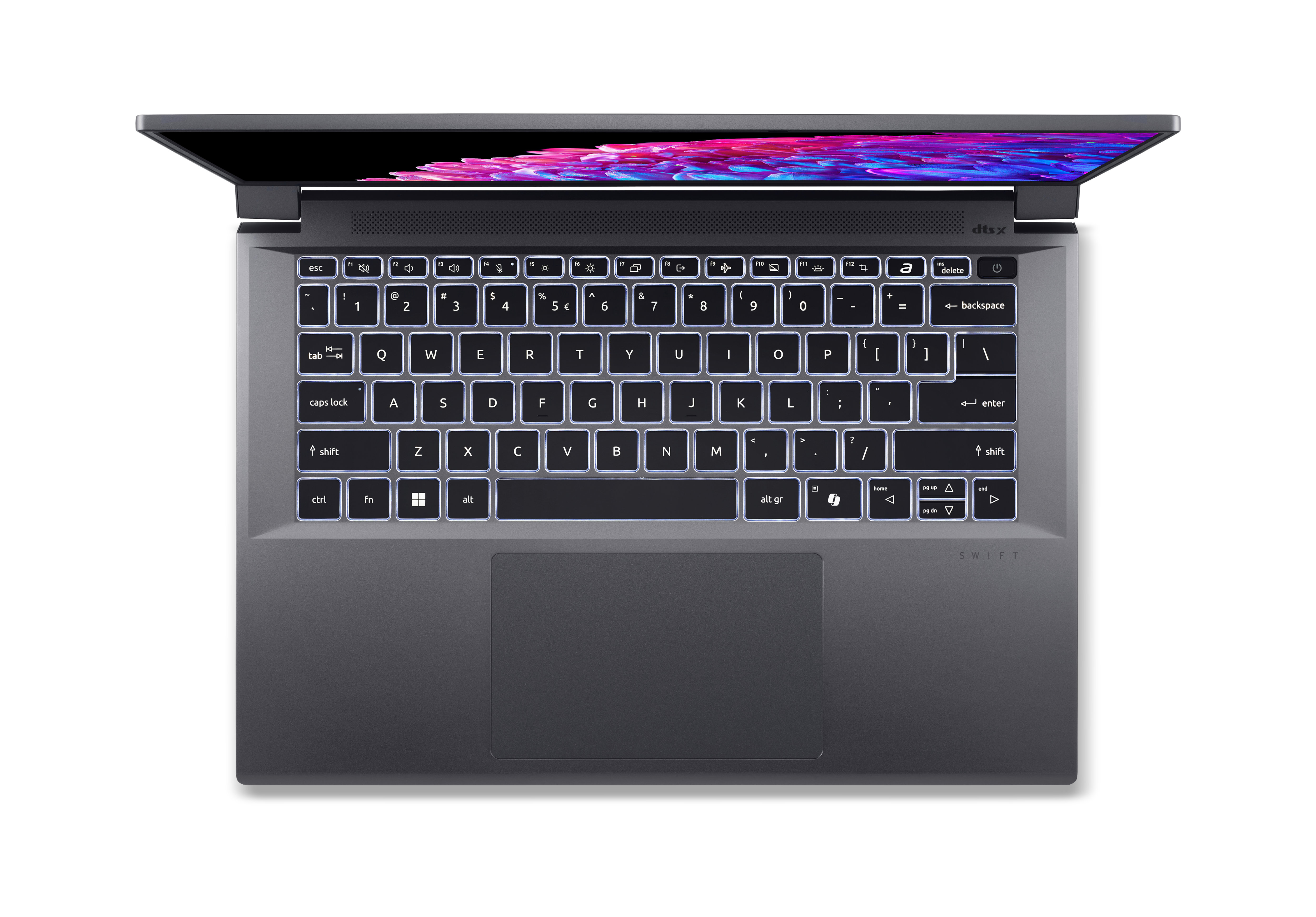 Acer Swift X 14 OLED SFX14-72G-788M, 14.5" 2,8K OLED, Core Ultra 7 155H, 32GB/1TB, RTX 4050, W11P