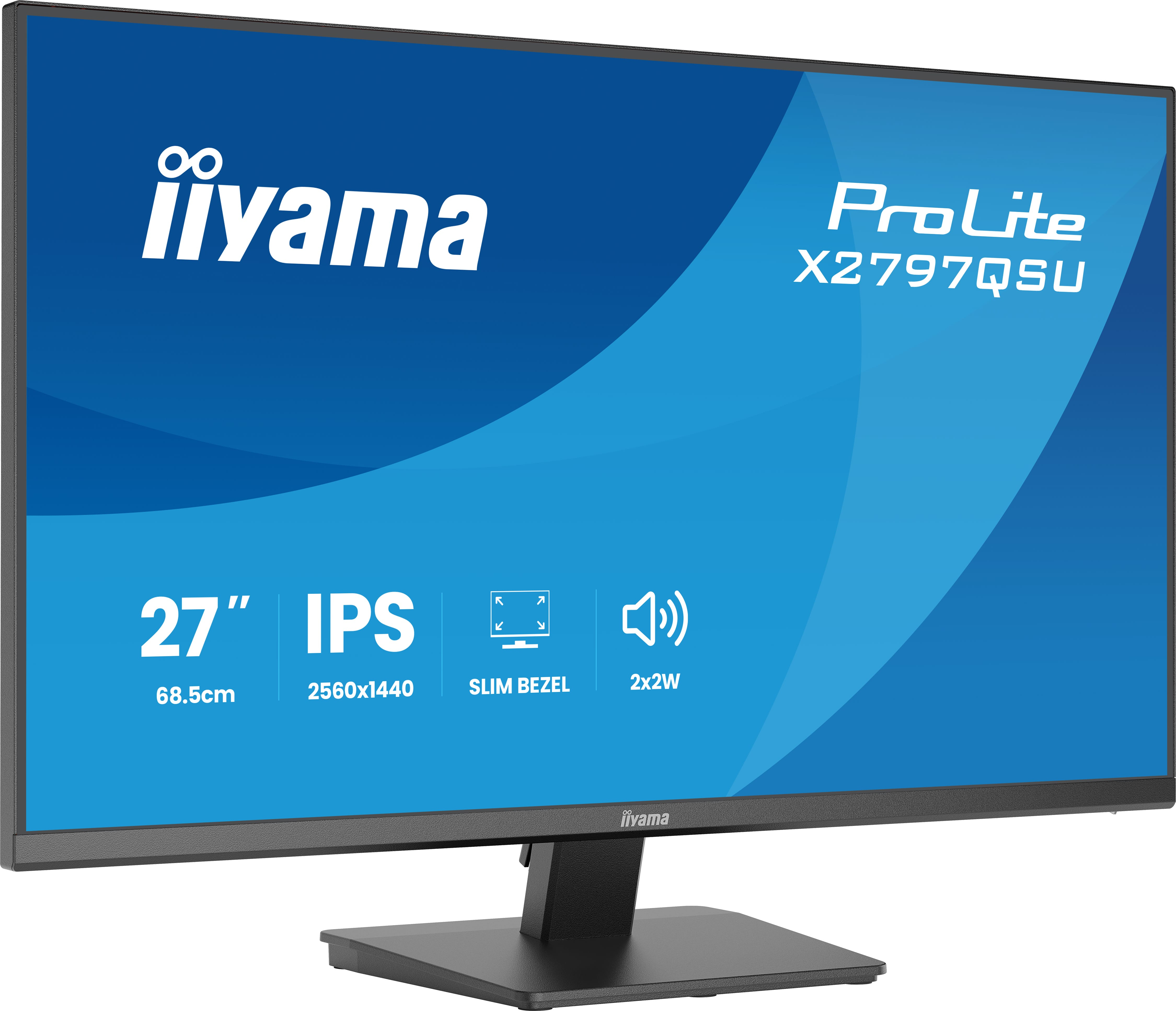 Iiyama ProLite X2797QSU-B1 - LED-Monitor - 68.6 cm (27")