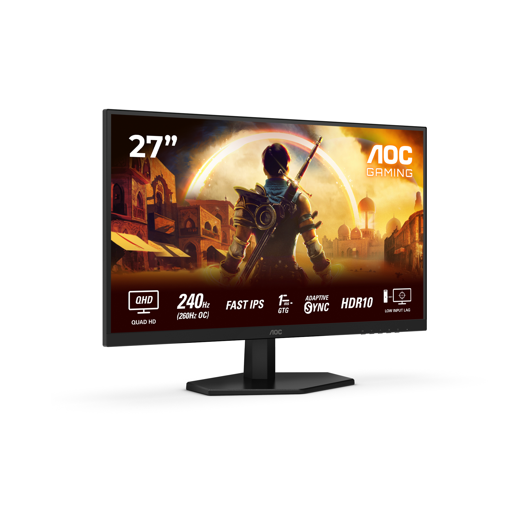 AOC Q27G42ZE Monitor 68.6cm (27") WQHD, IPS, 1ms, HDMI, Displayport