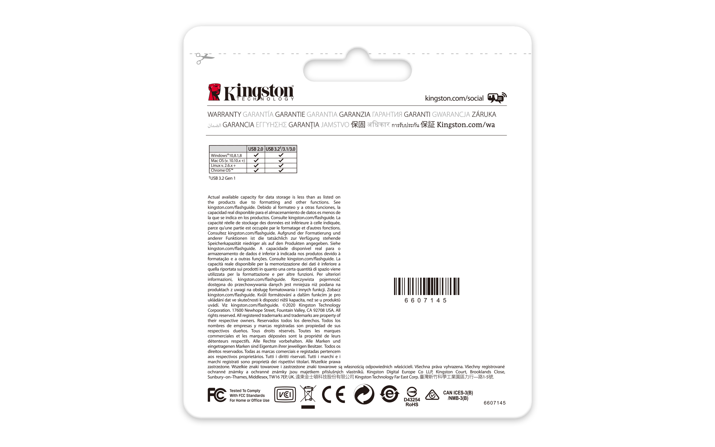 Kingston DataTraveler 70, 32 GB, USB Typ-C, 3.2 Gen 1 (3.1 Gen 1), Kappe, 7 g, Schwarz