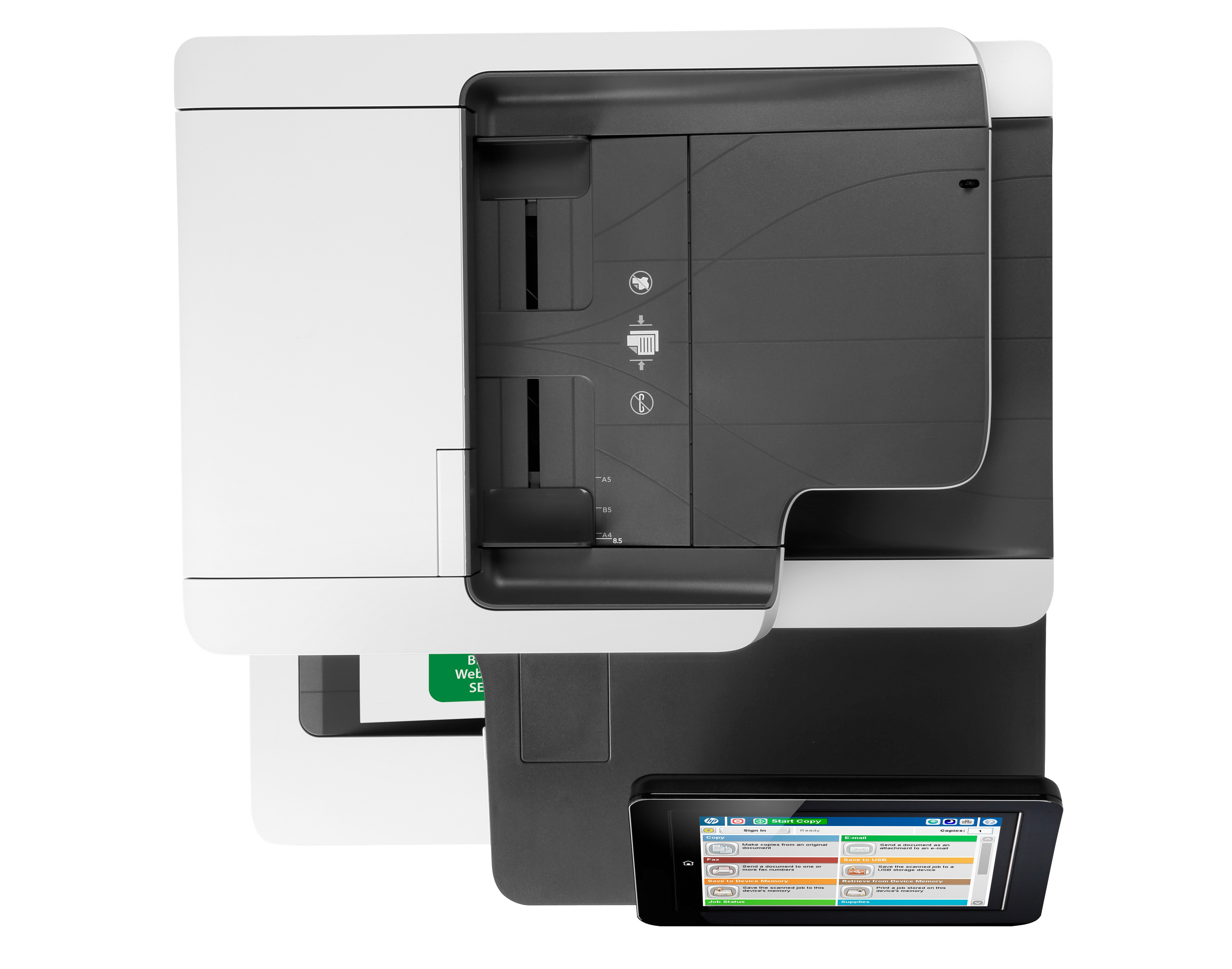 HP Color LaserJet Enterprise MFP M577dn - Multifunktionsdrucker - Farbe - Laser - Legal (216 x 356 m