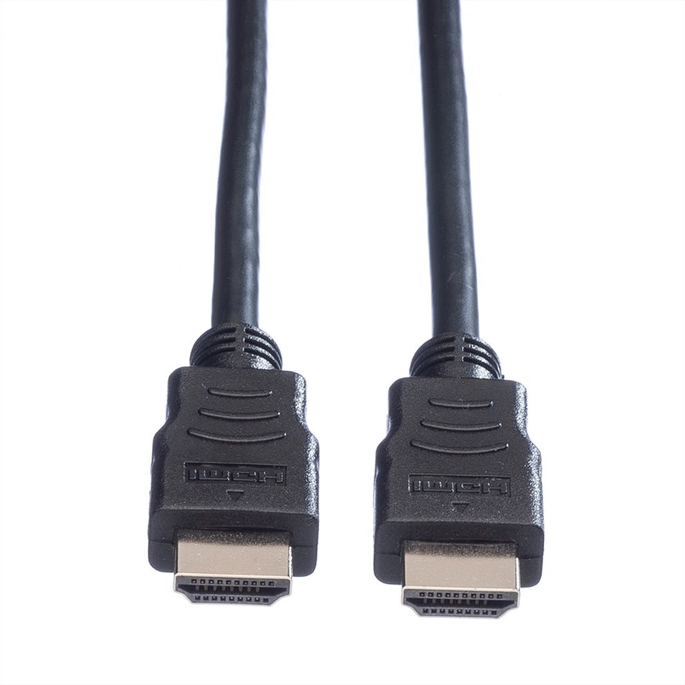 HDMI High Speed Kabel mit Ethernet, schwarz, 5,0 m