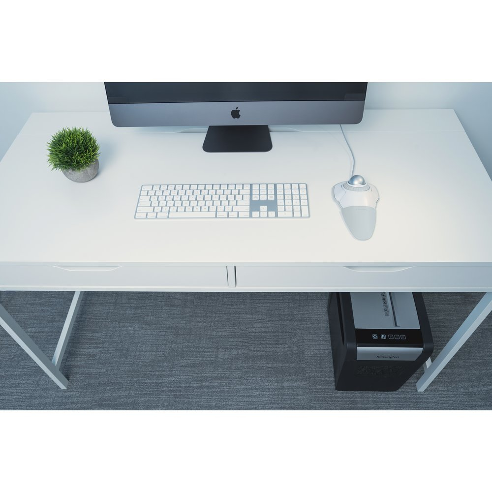 Kensington Orbit® Trackball mit Scroll Ring ? weiß, Beidhändig, Trackball, USB Typ-A, Weiß