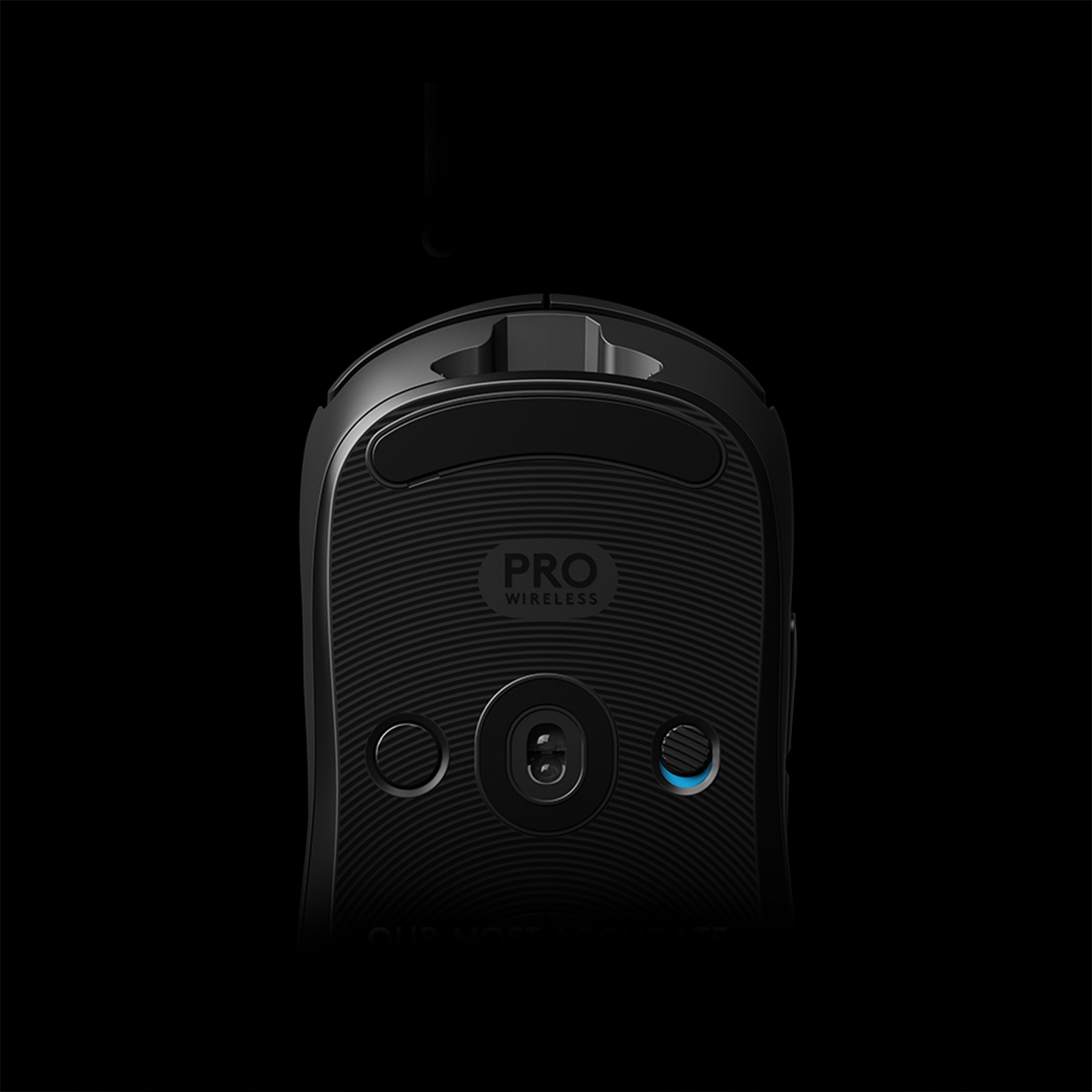 Logitech G Pro - Maus - rechts- und linkshändig - optisch - kabellos - 2.4 GHz - kabelloser Empfänge