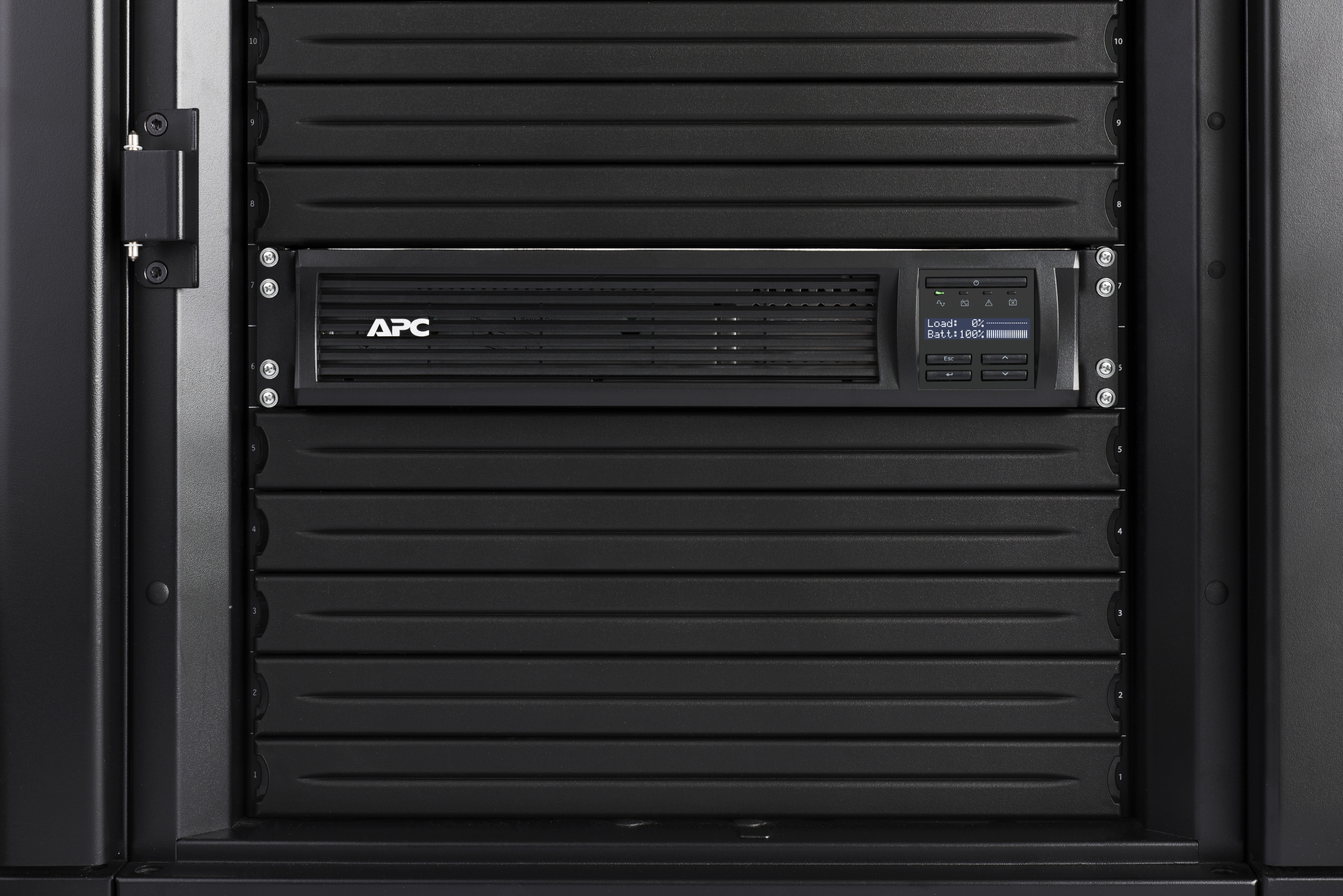 APC SMT1500RMI2UC Smart-UPS RM 2U LCD SmartConnect, 1500VA, USB/seriell
