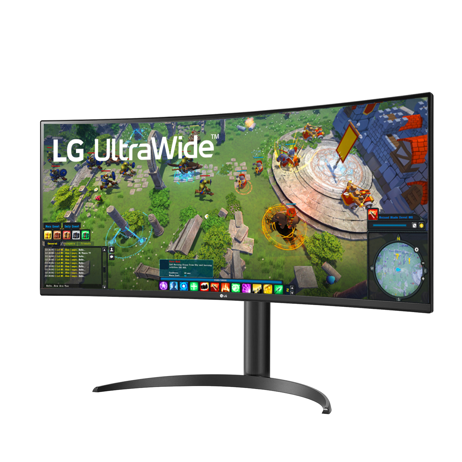 LG UltraWide 34WP65CP-B - LED-Monitor - gebogen - 86.4 cm (34")