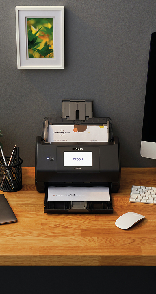 Epson WorkForce ES-580W - Dokumentenscanner - Contact Image Sensor (CIS)