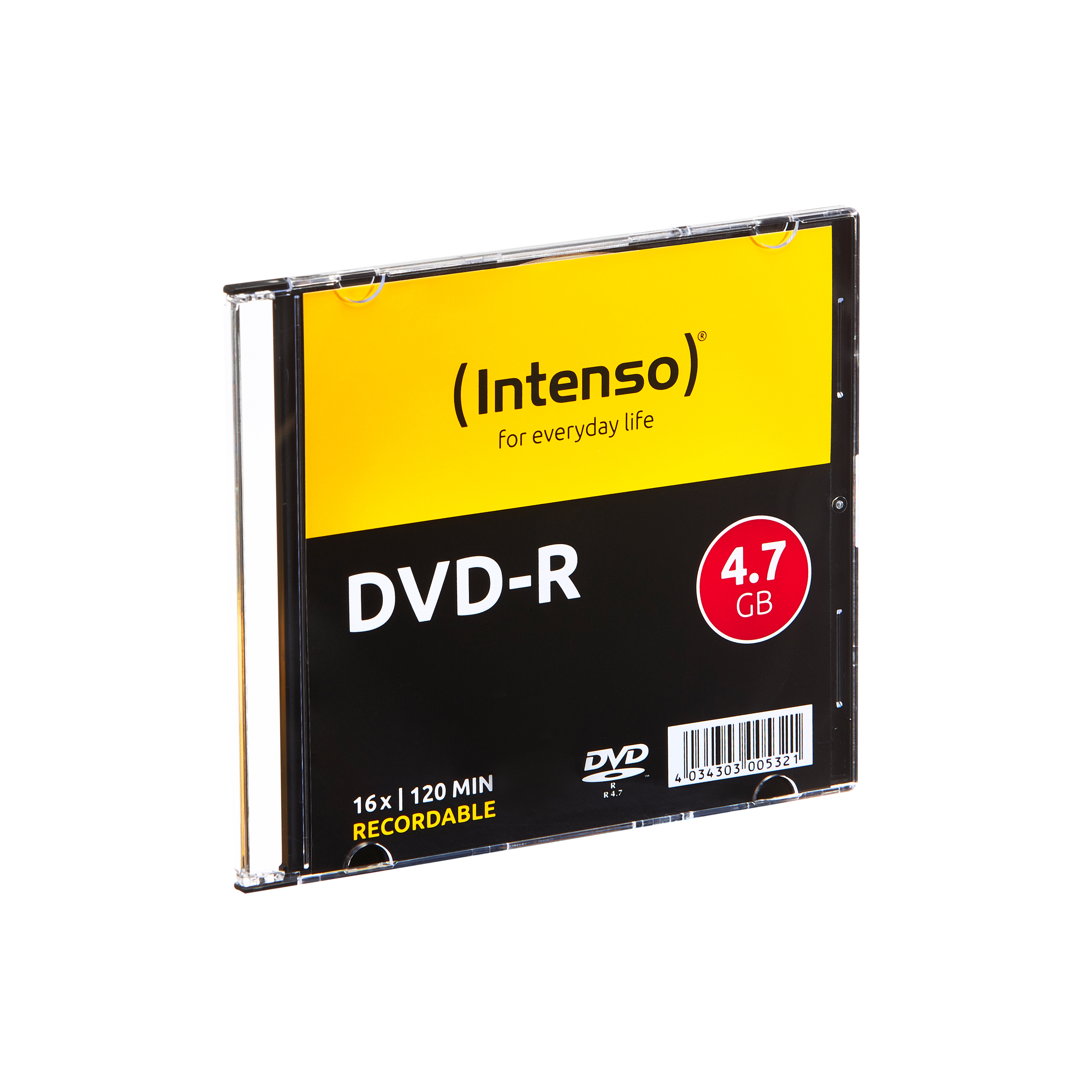 Intenso 10 x DVD-R - 4.7 GB (120 Min.) 16x