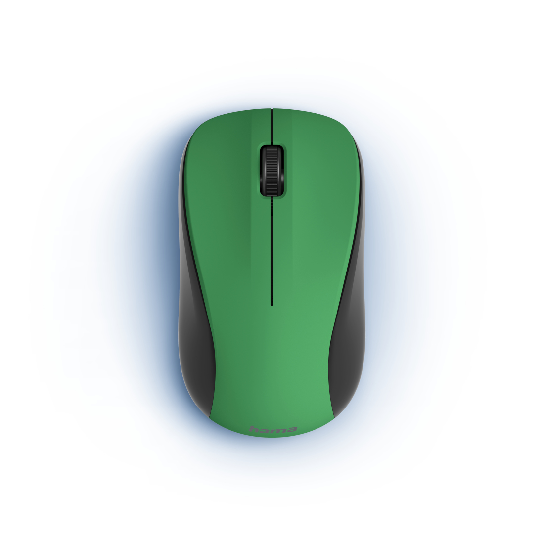 Hama MW-300 V2 - Maus - leise - rechts- und linkshändig - optisch - 3 Tasten - kabellos - 2.4 GHz -