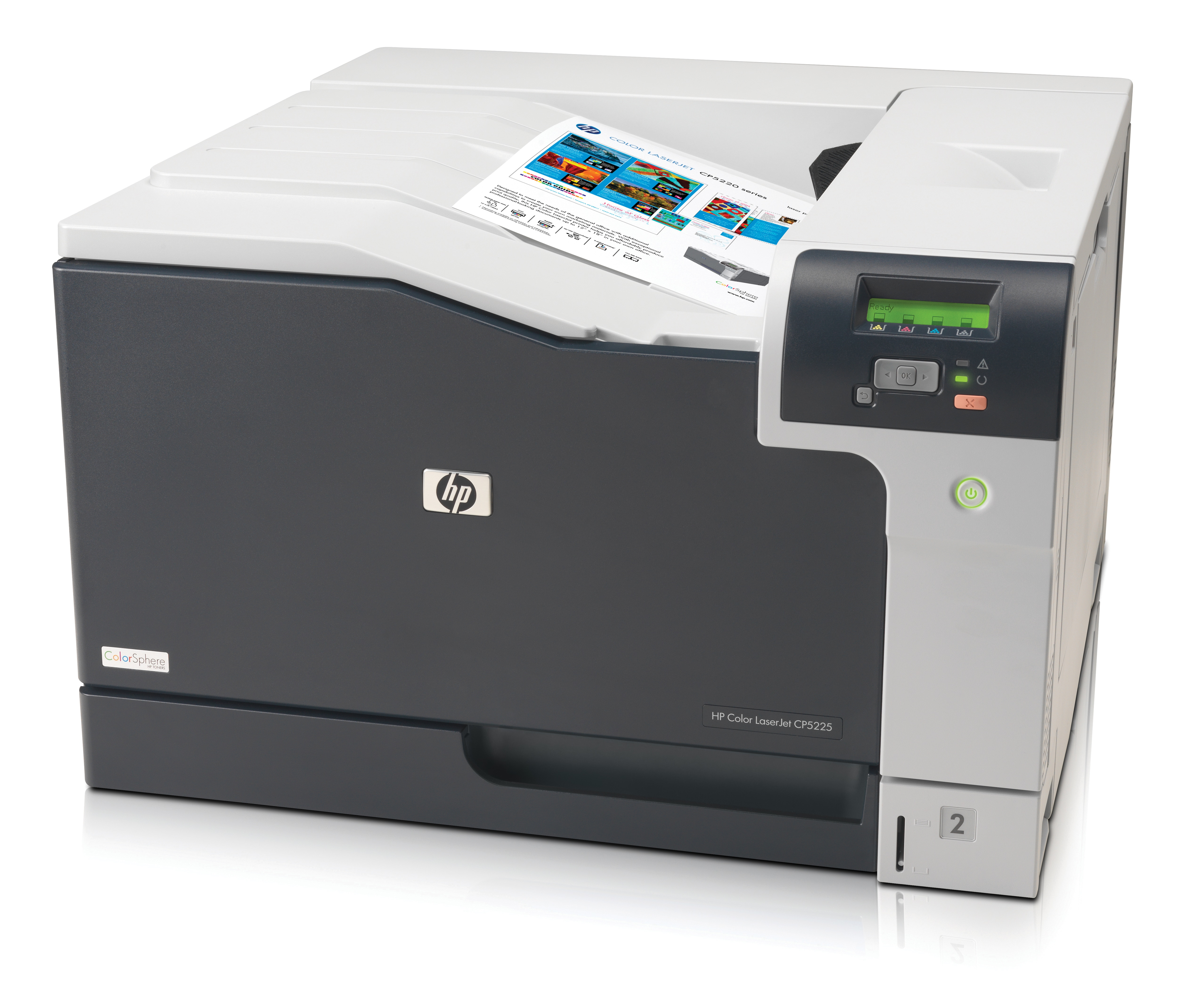 HP Color LaserJet CP5225DN, Farblaser