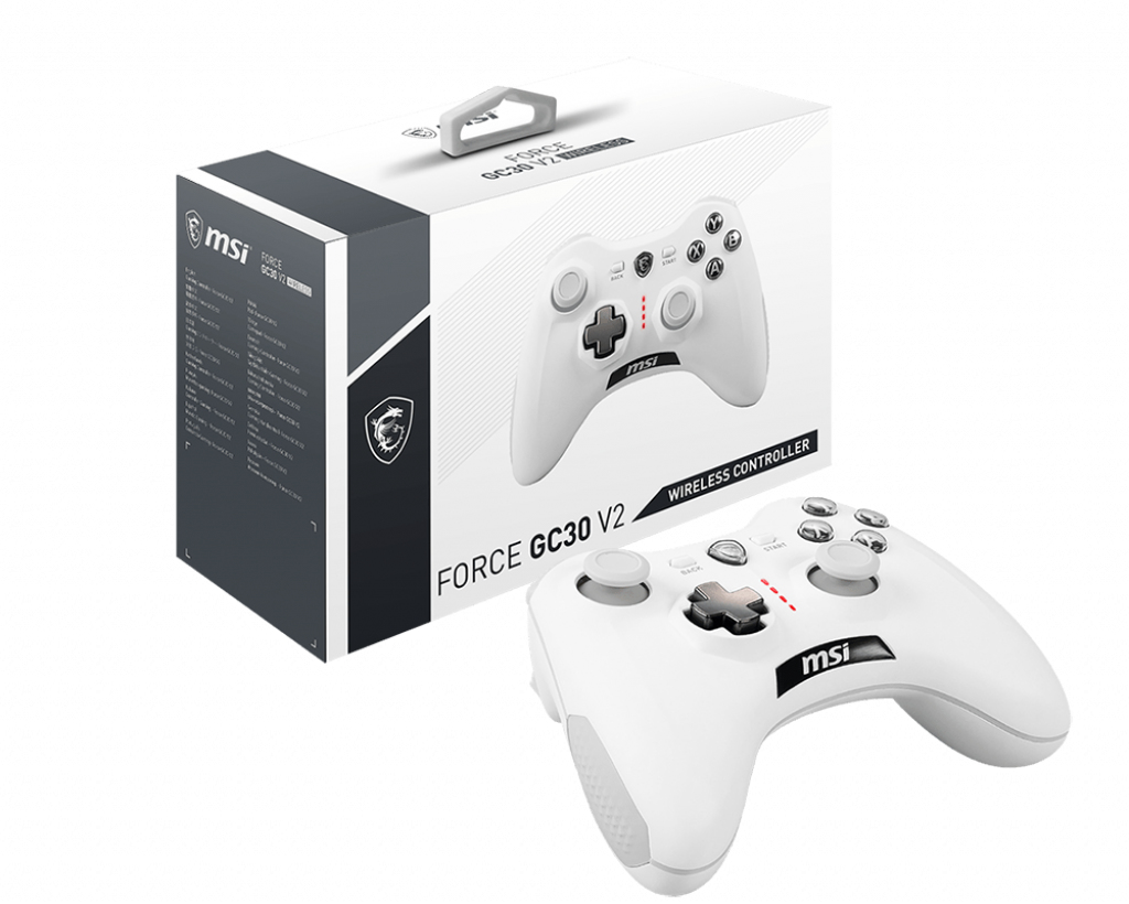 MSI Force GC30 V2 - Game Pad - kabellos, kabelgebunden