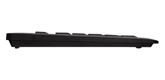 Cherry STREAM 3.0, Volle Größe (100%), Kabelgebunden, USB, QWERTZ, Schwarz
