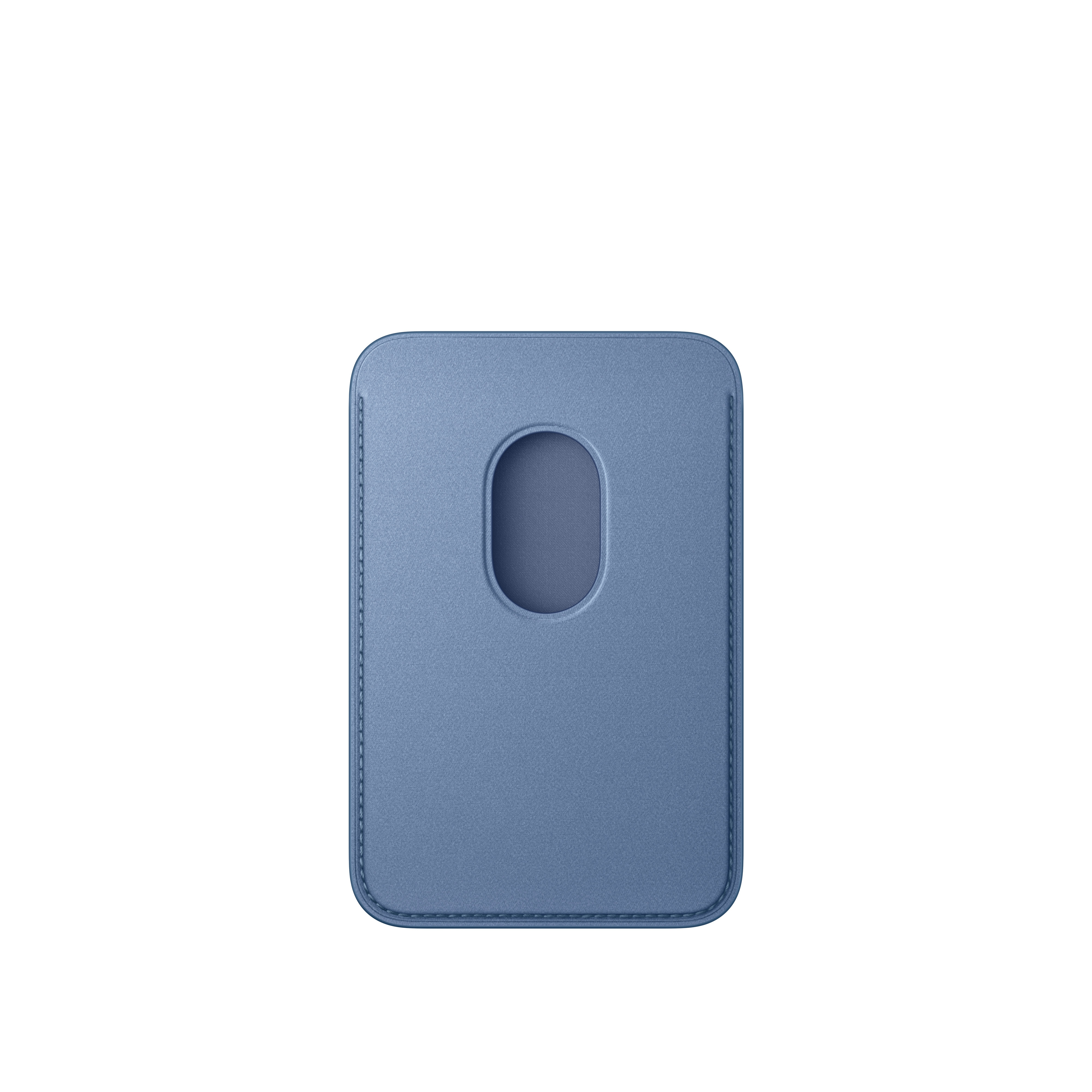 Apple iPhone FineWoven Wallet with MagSafe Wildflower Blue