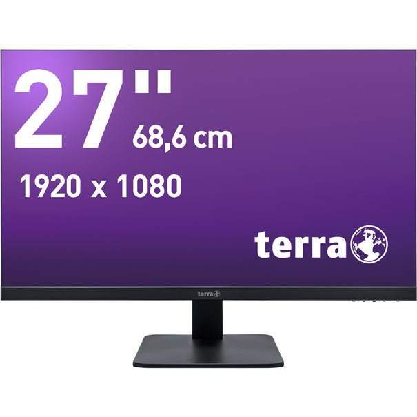 Wortmann TERRA LCD/LED 2727W V2 black HDMI/DP/USB-C GREENLINE PLUS