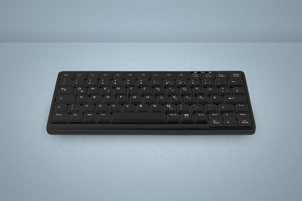 Cherry Tast AK-4100-P-B/US - soft tactile - mini - schwarz - US - Tastatur - Tastatur - QWERTY