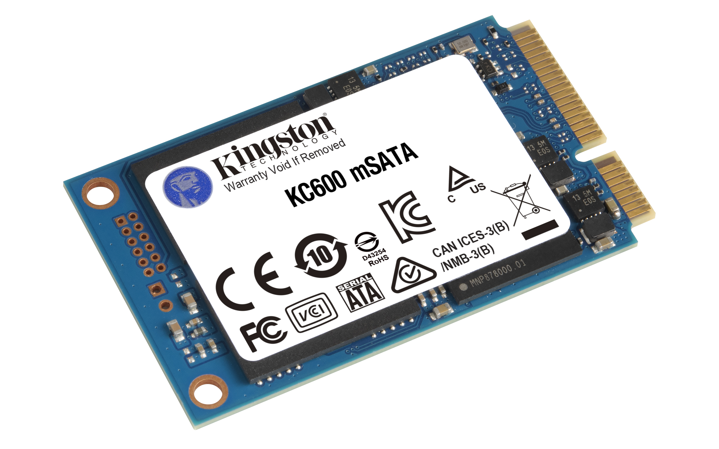 Kingston SSDNow KC600 512GB, MO-300 / mSATA 6Gb/s