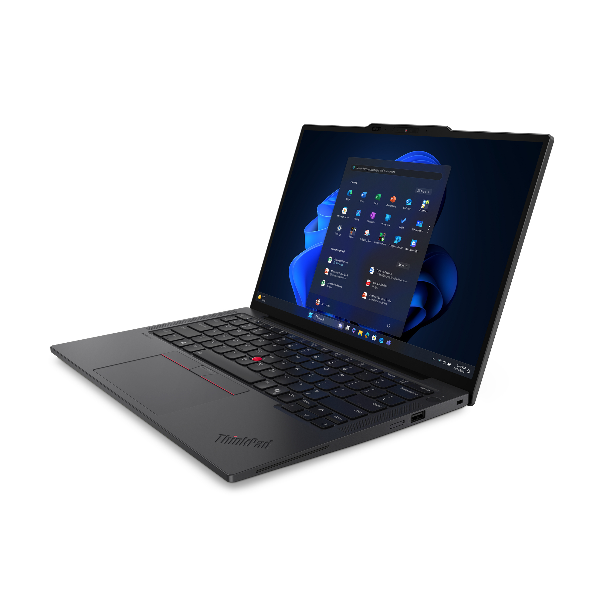 Lenovo ThinkPad X13 Gen 6 21RK - 180°-Scharnierdesign - Intel Core Ultra 5 225U - Win 11 Pro - Intel