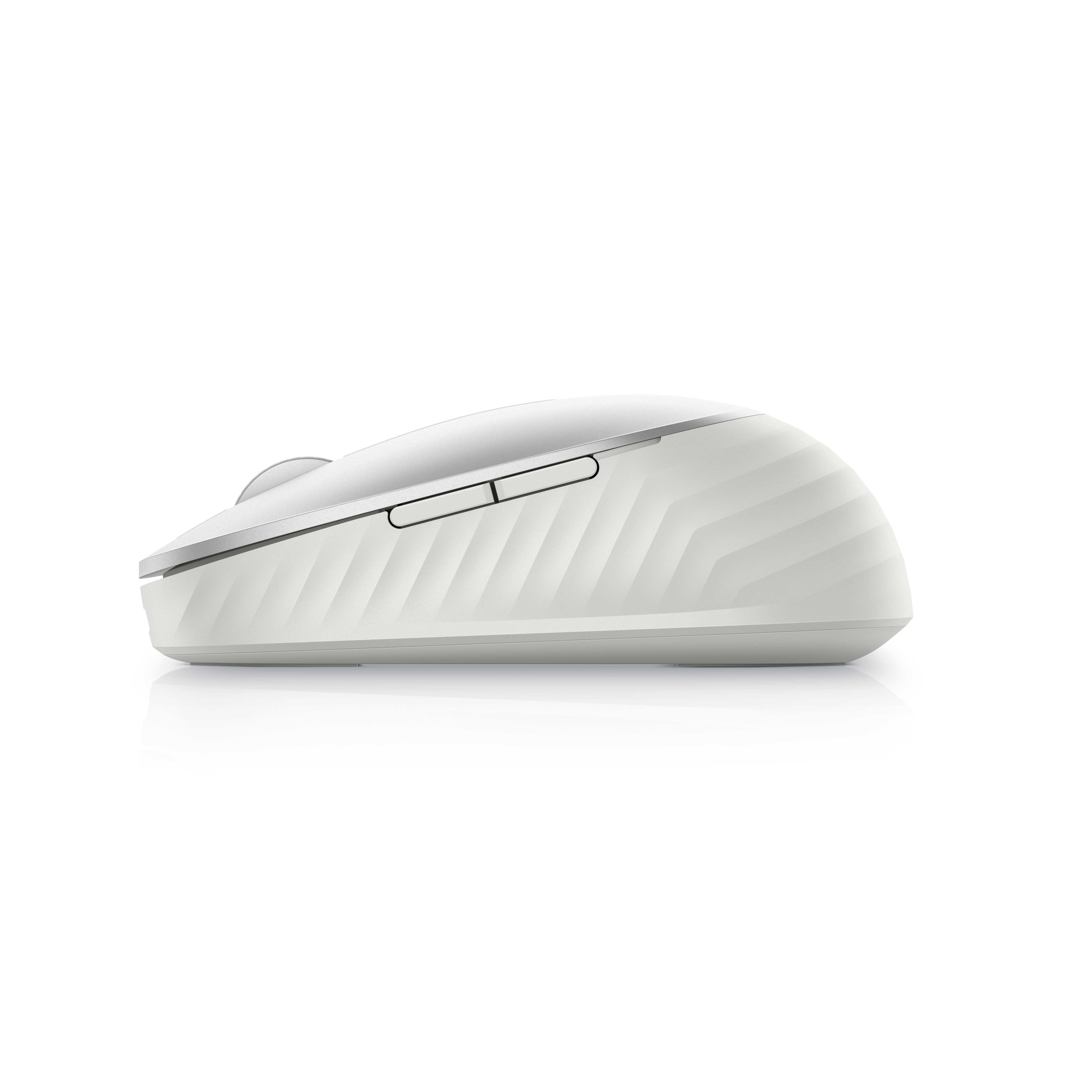 Dell Pro Premium kompakte Maus ? MS7421W - Platinum Silver (silber), Beidhändig, Optisch, RF Wireles