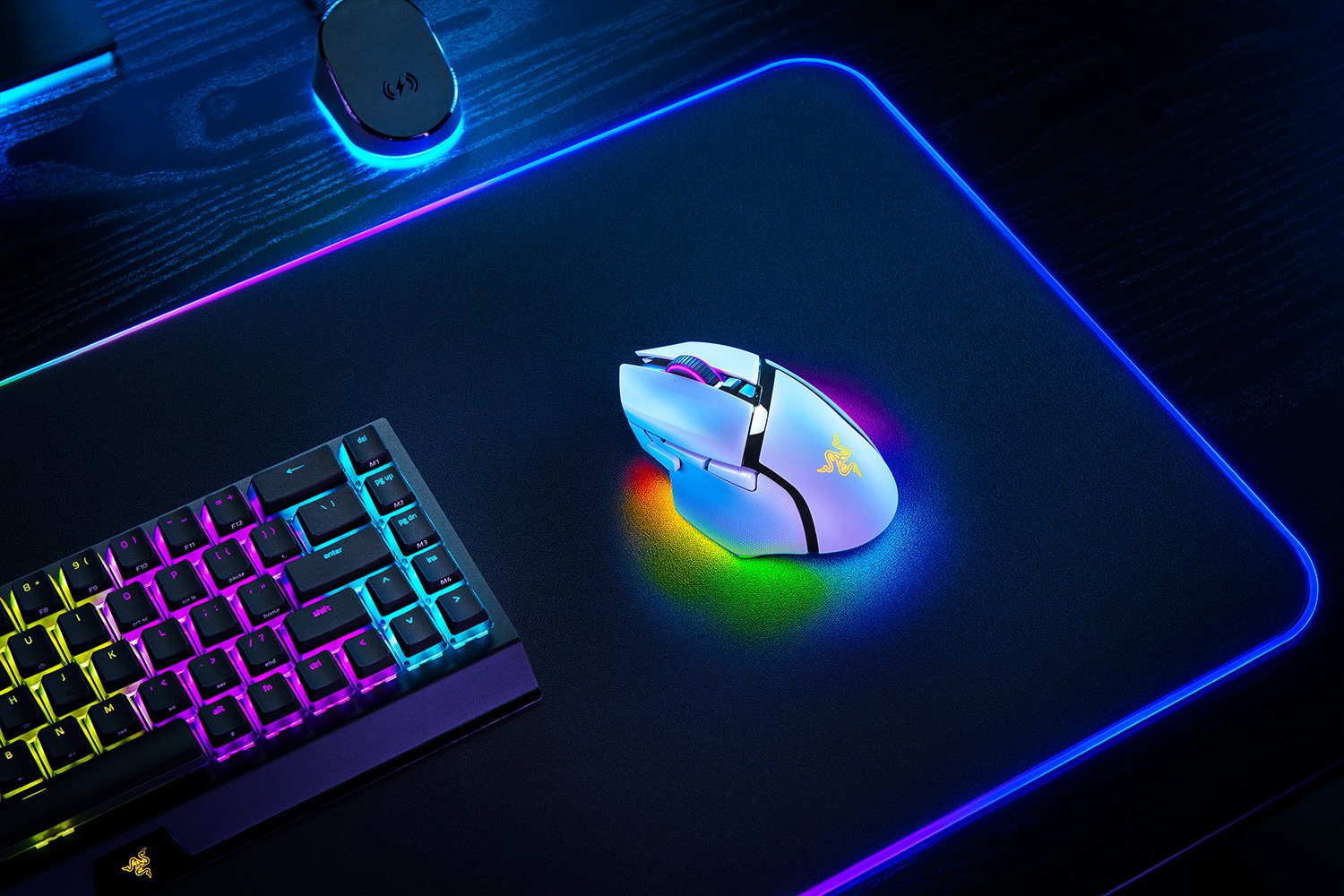 Razer Basilisk V3 pro - Maus - ergonomisch - Für Rechtshänder - optisch - 11 Tasten - kabelgebunden,