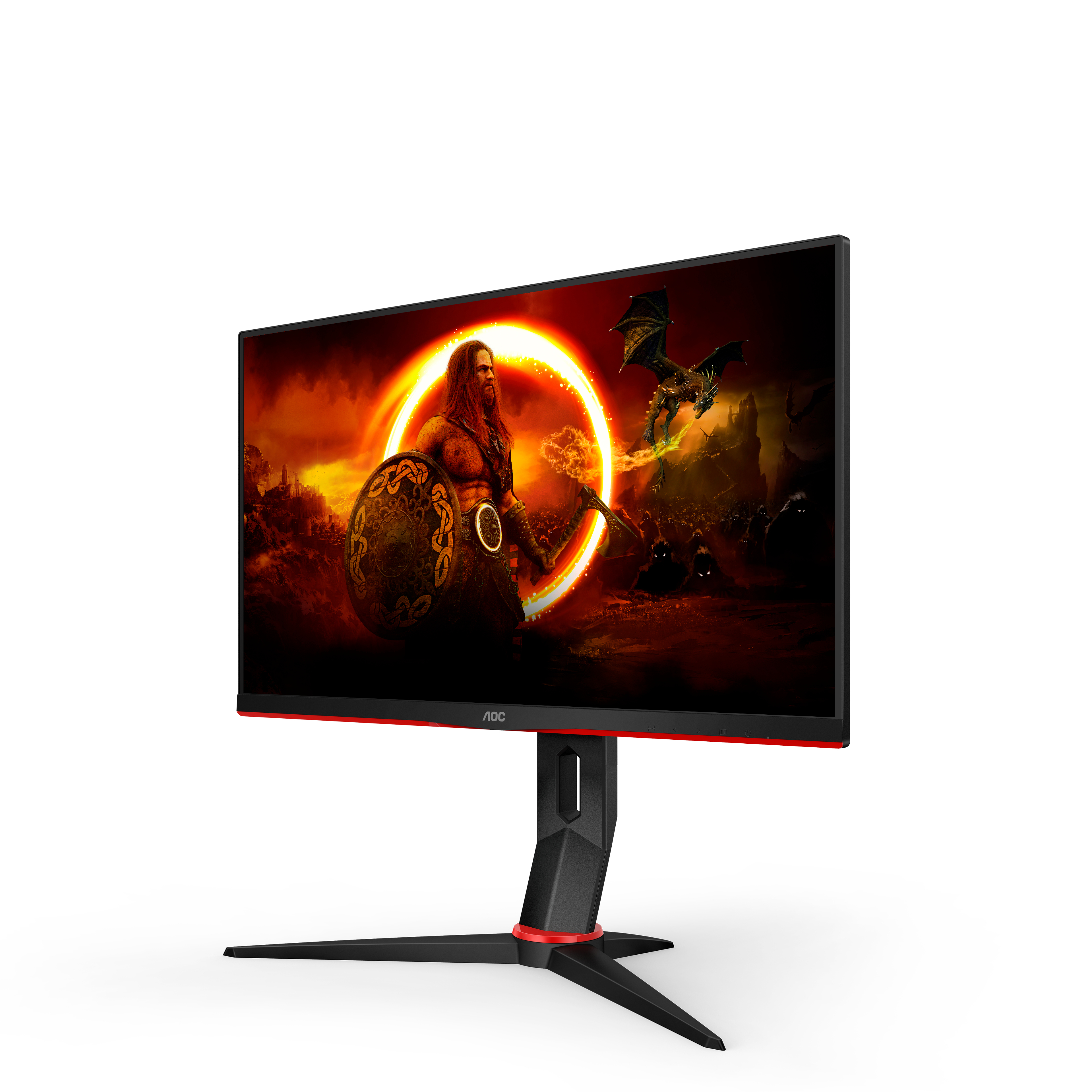 AOC Gaming Q24G2A/BK - LED-Monitor - Gaming - 61 cm (24")