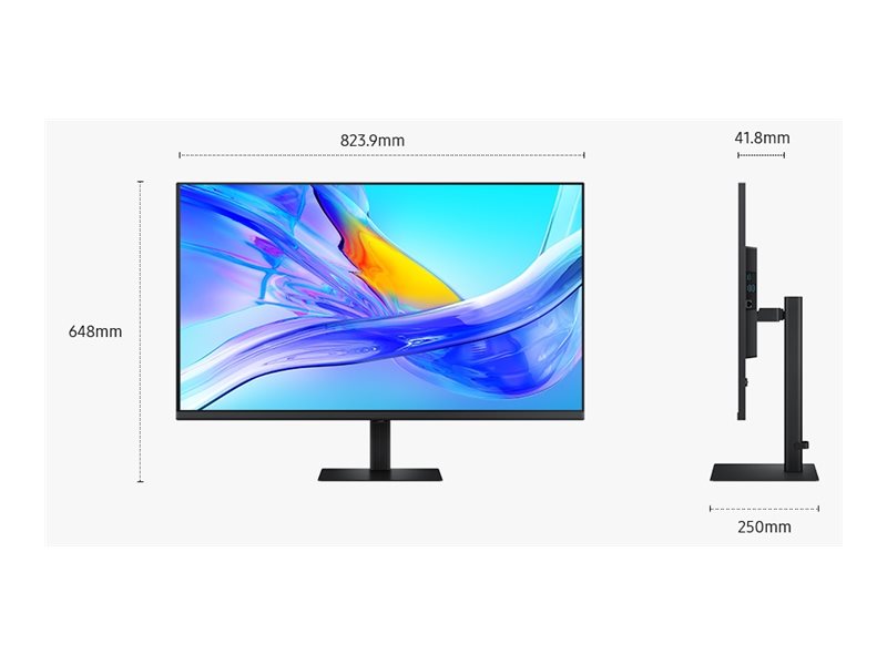 Samsung ViewFinity S8 S37D800UAU - S80UD Series - LED-Monitor - USB - 94 cm (37")