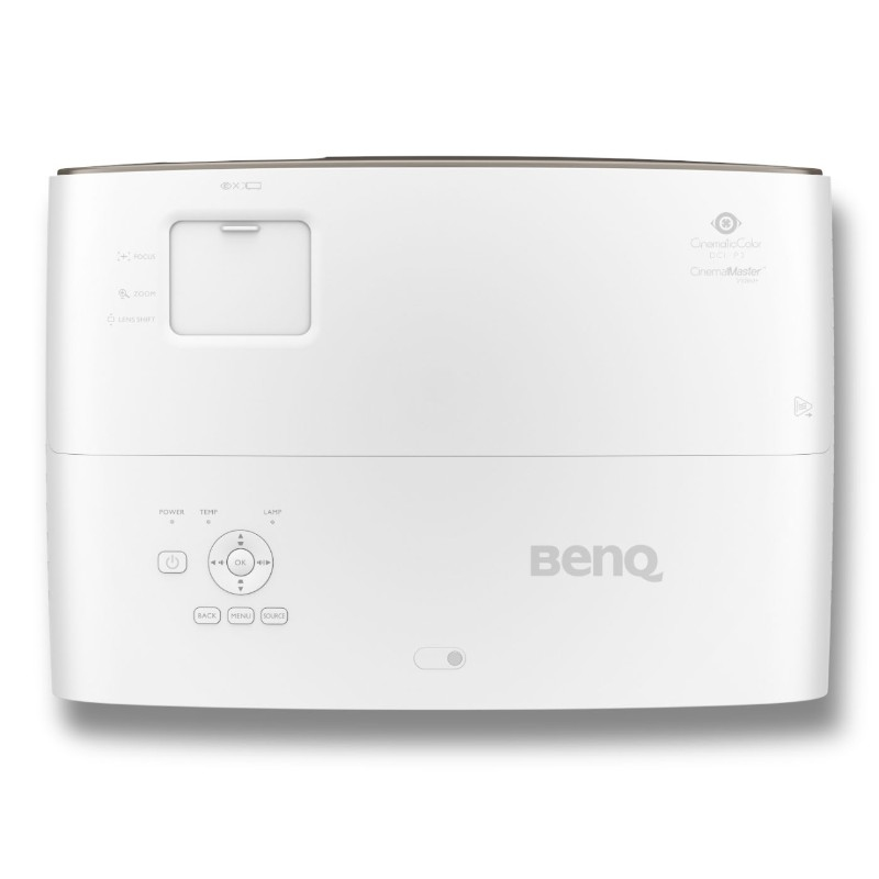 BenQ W2700i, 2000 ANSI Lumen, DLP, 2160p (3840x2160), 30000:1, 16:9, 762 - 5080 mm (30 - 200")