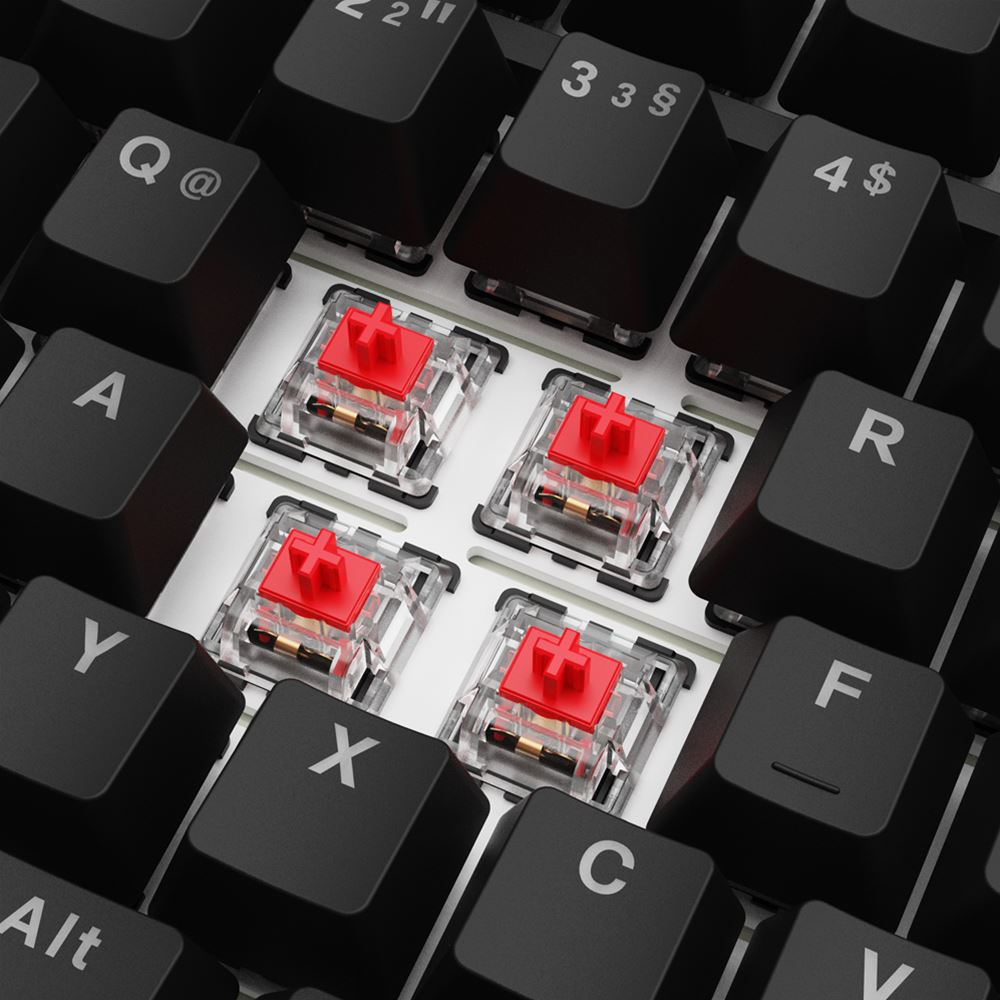 Sharkoon Skiller SGK25 - Tastatur - 75% - Hintergrundbeleuchtung