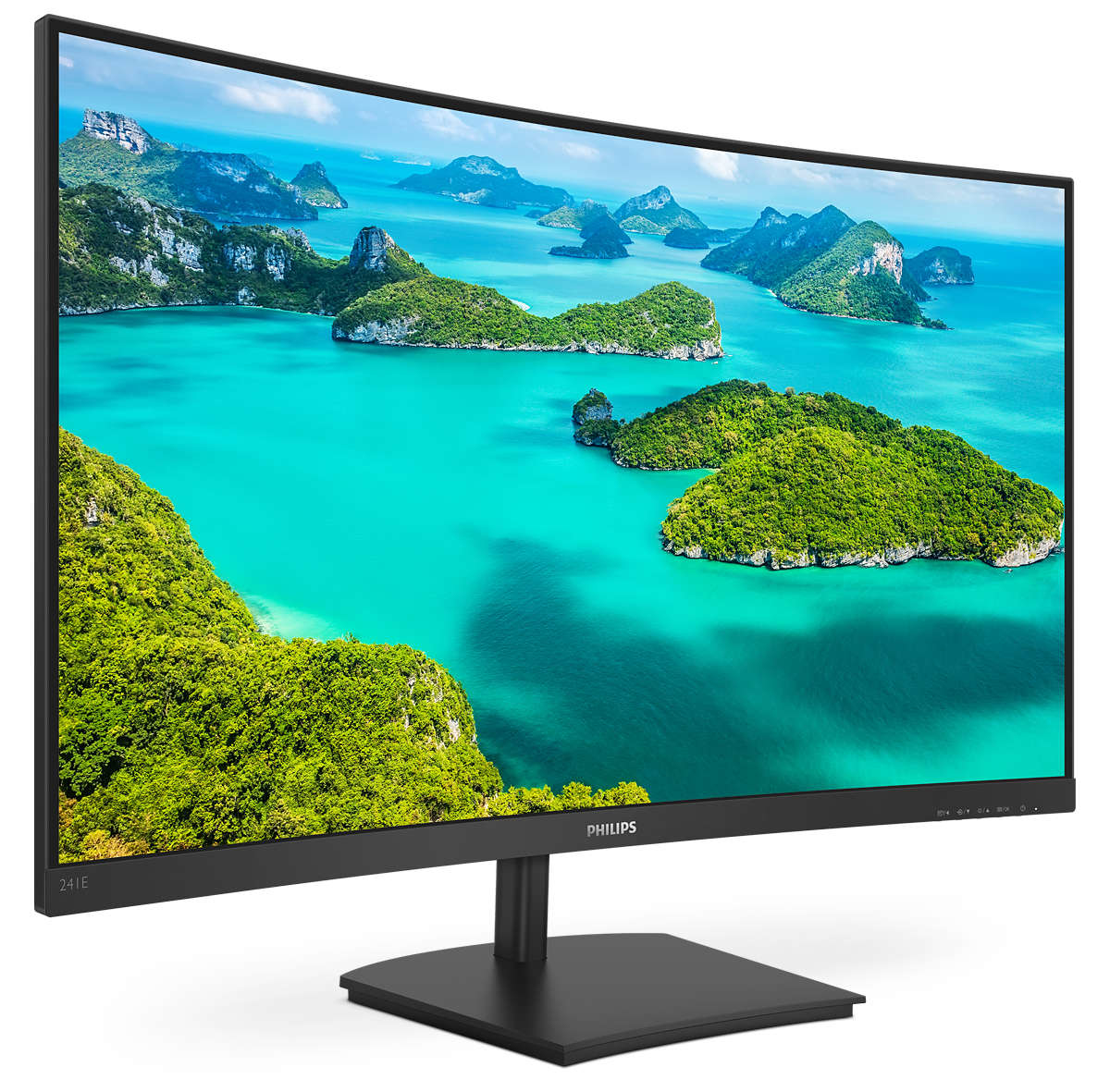 Philips E-line 241E1SC - LED-Monitor - gebogen - 60 cm (24")