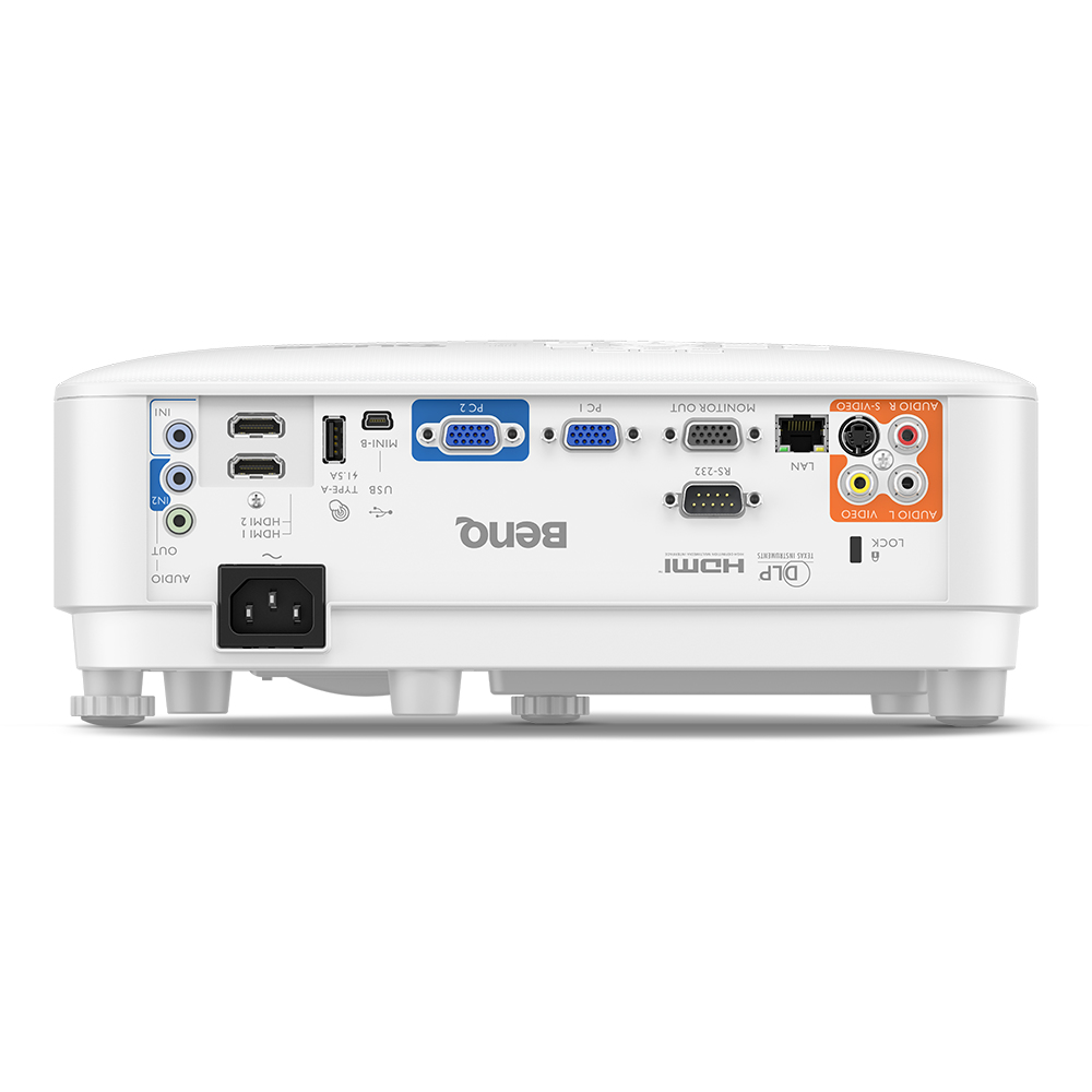 BenQ MX825STH - DLP-Projektor - tragbar - 3500 ANSI-Lumen - XGA (1024 x 768)