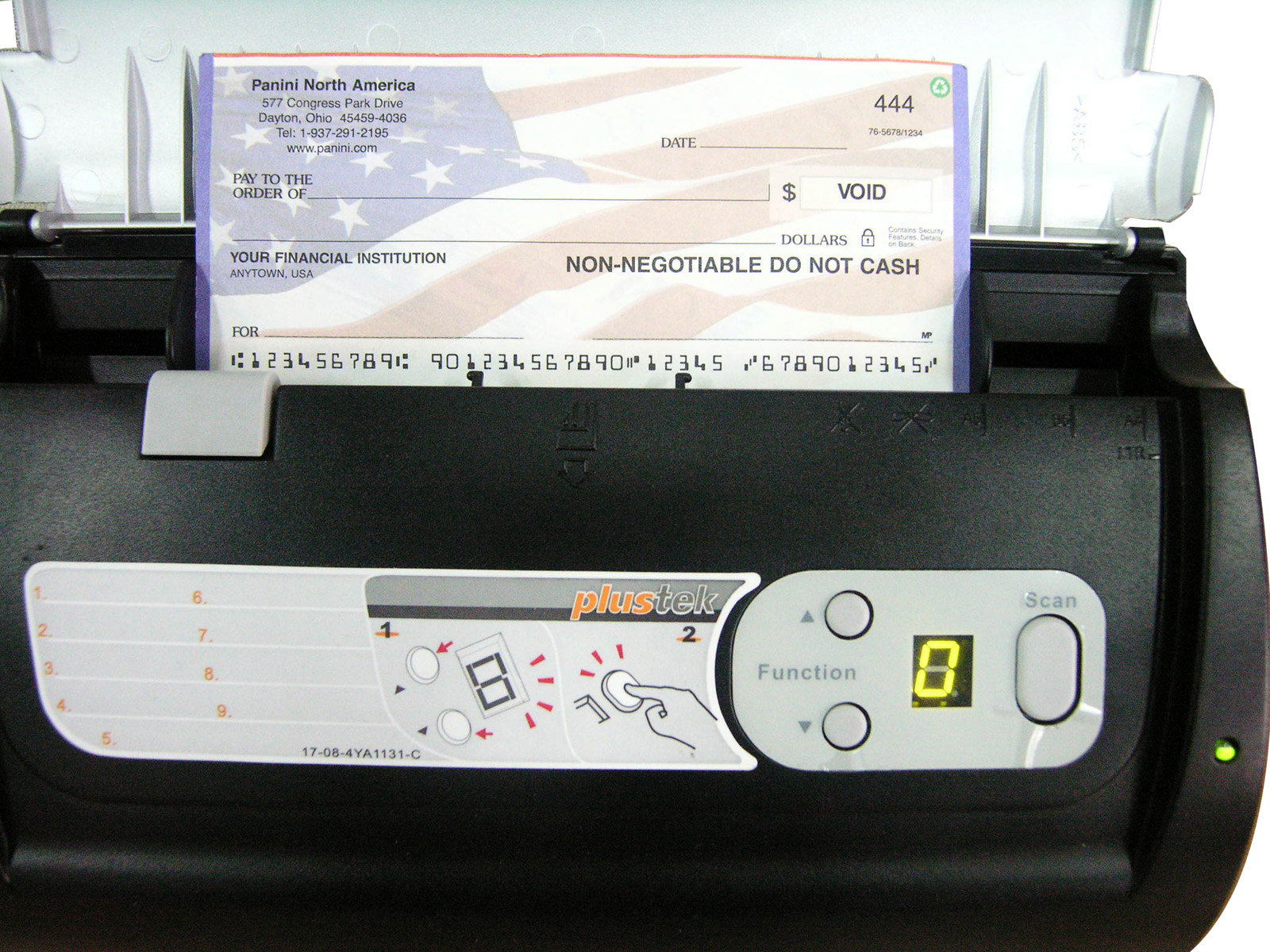 Plustek SmartOffice PS286 Plus - Dokumentenscanner - Contact Image Sensor (CIS)