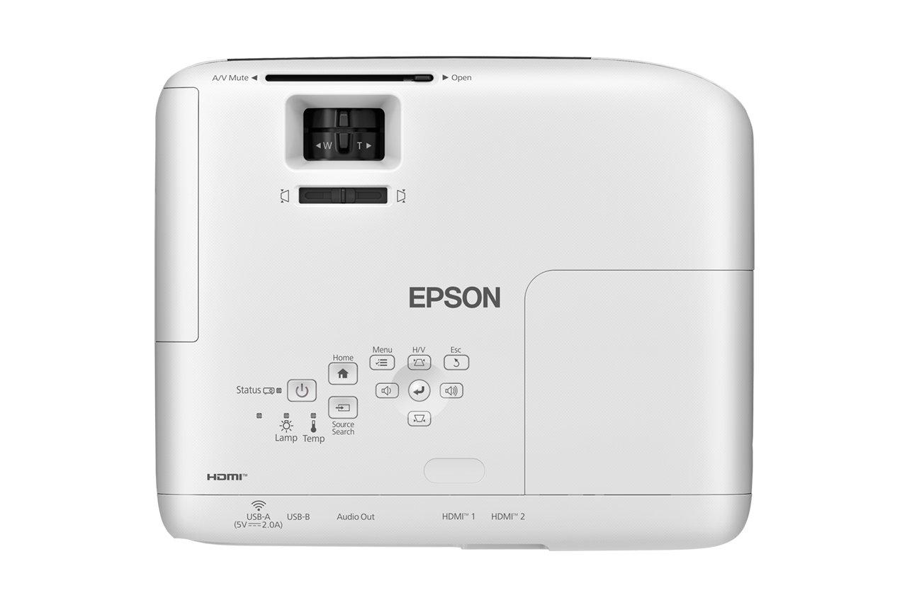 Epson EB-FH08 - 3-LCD-Projektor - tragbar - 3600 lm (weiß)