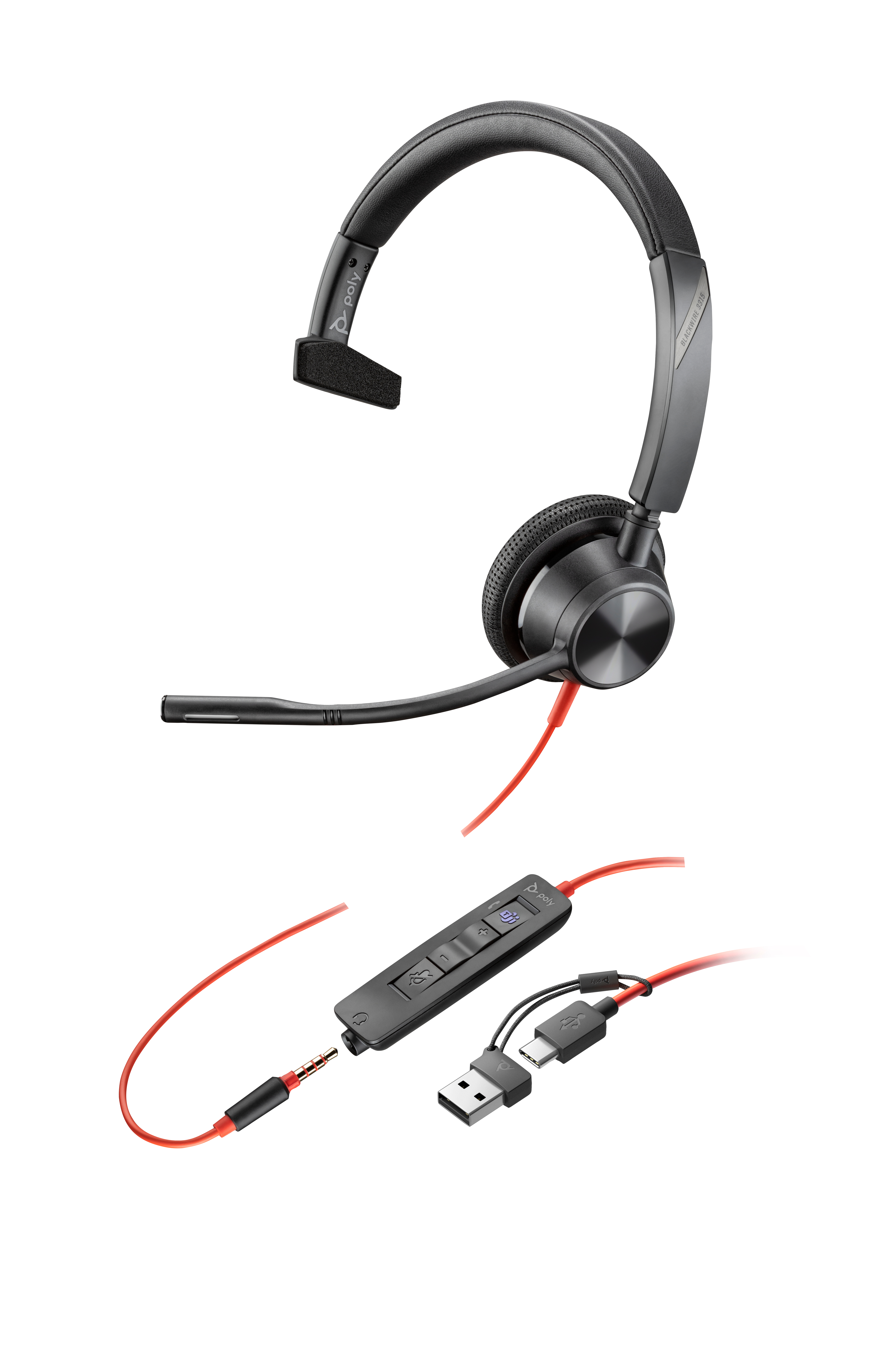 Poly HP Poly Blackwire 3315 - Blackwire 3300 series