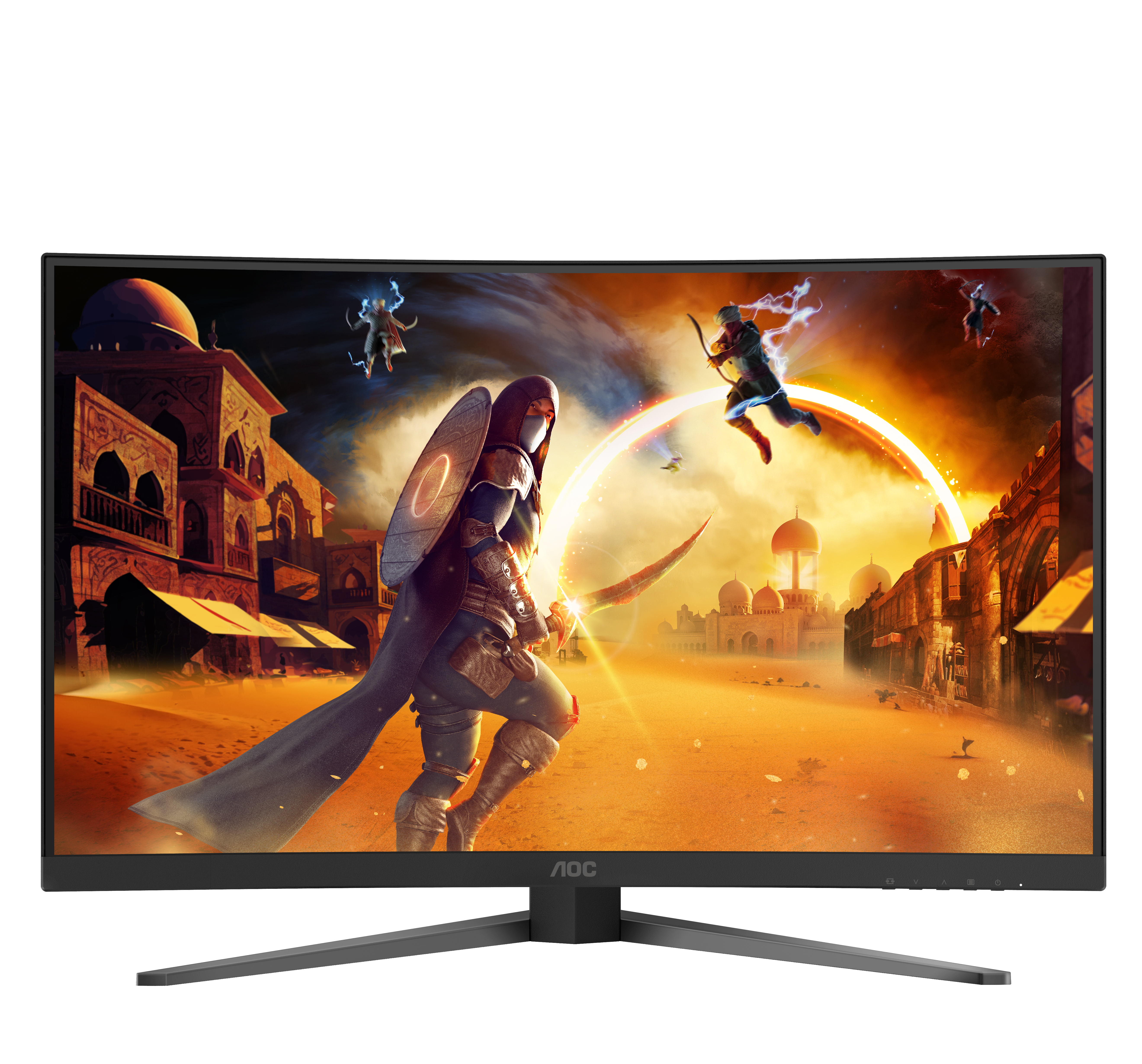 AOC Gaming C32G4Z - LED-Monitor - Gaming - gebogen - 81.3 cm (32")